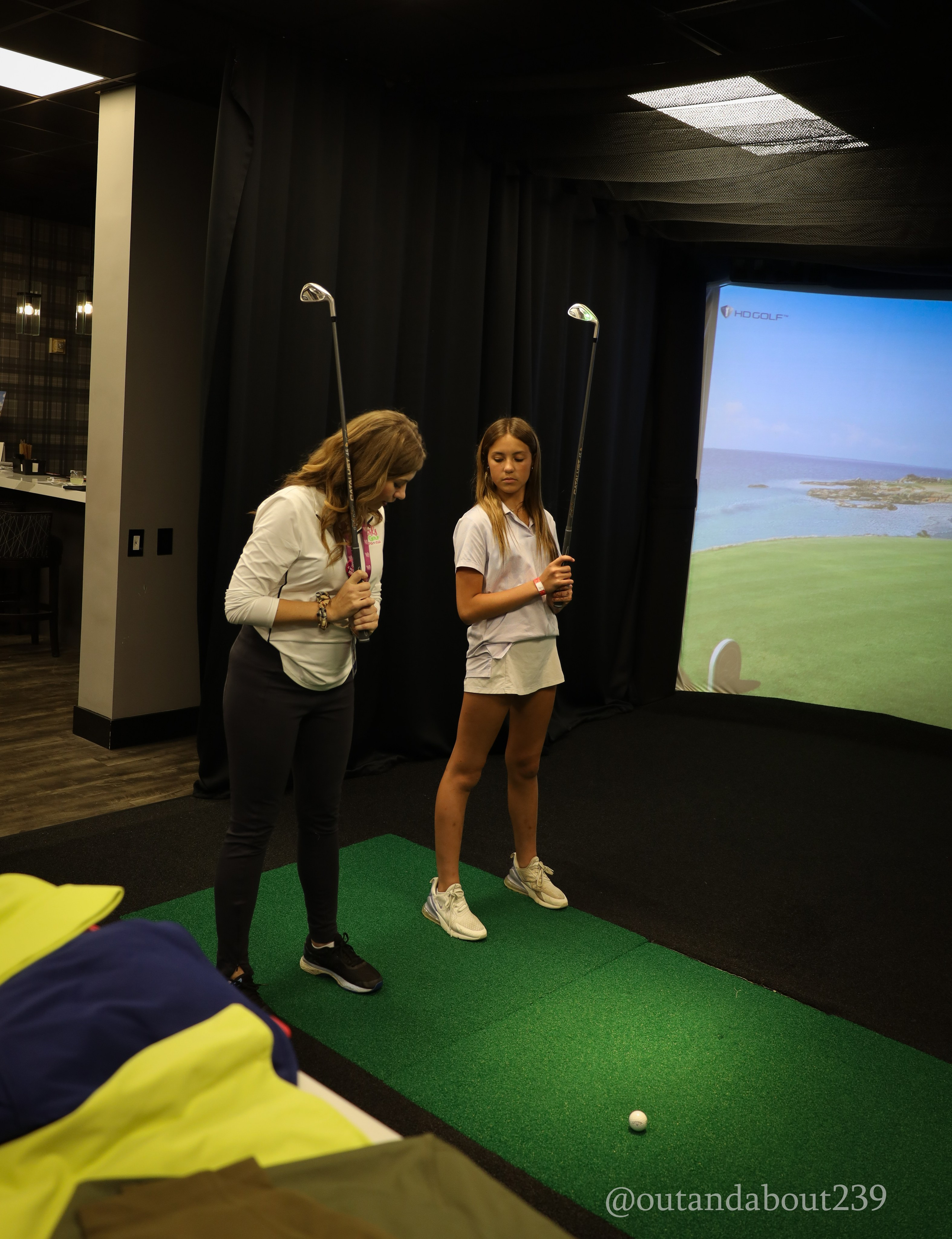 Girls Golf for LPGA at Ritz Tiburon. Out and About 239