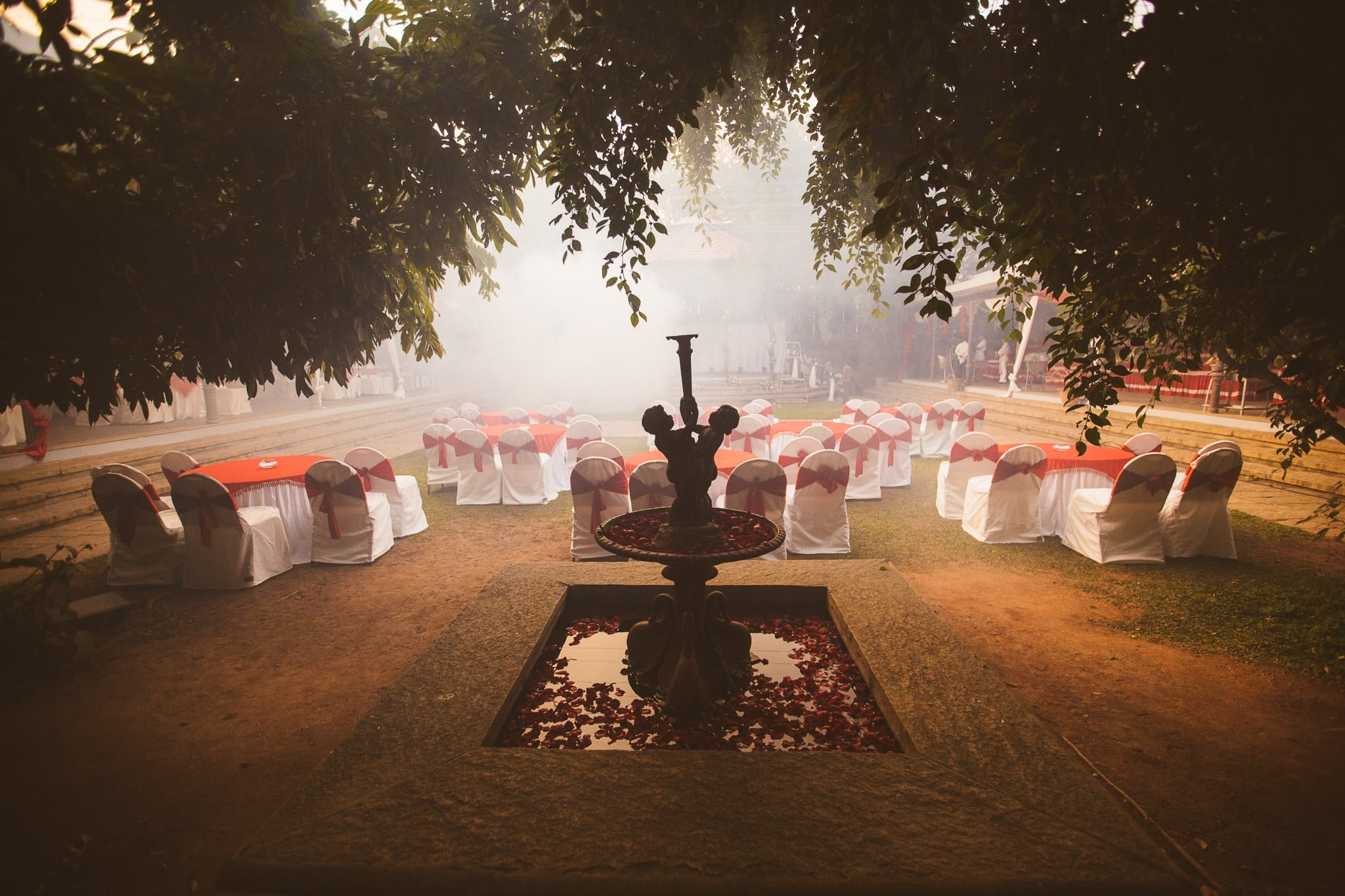 An intimate destination wedding at The Tamarind Tree, J.P Nagar, Bangalore