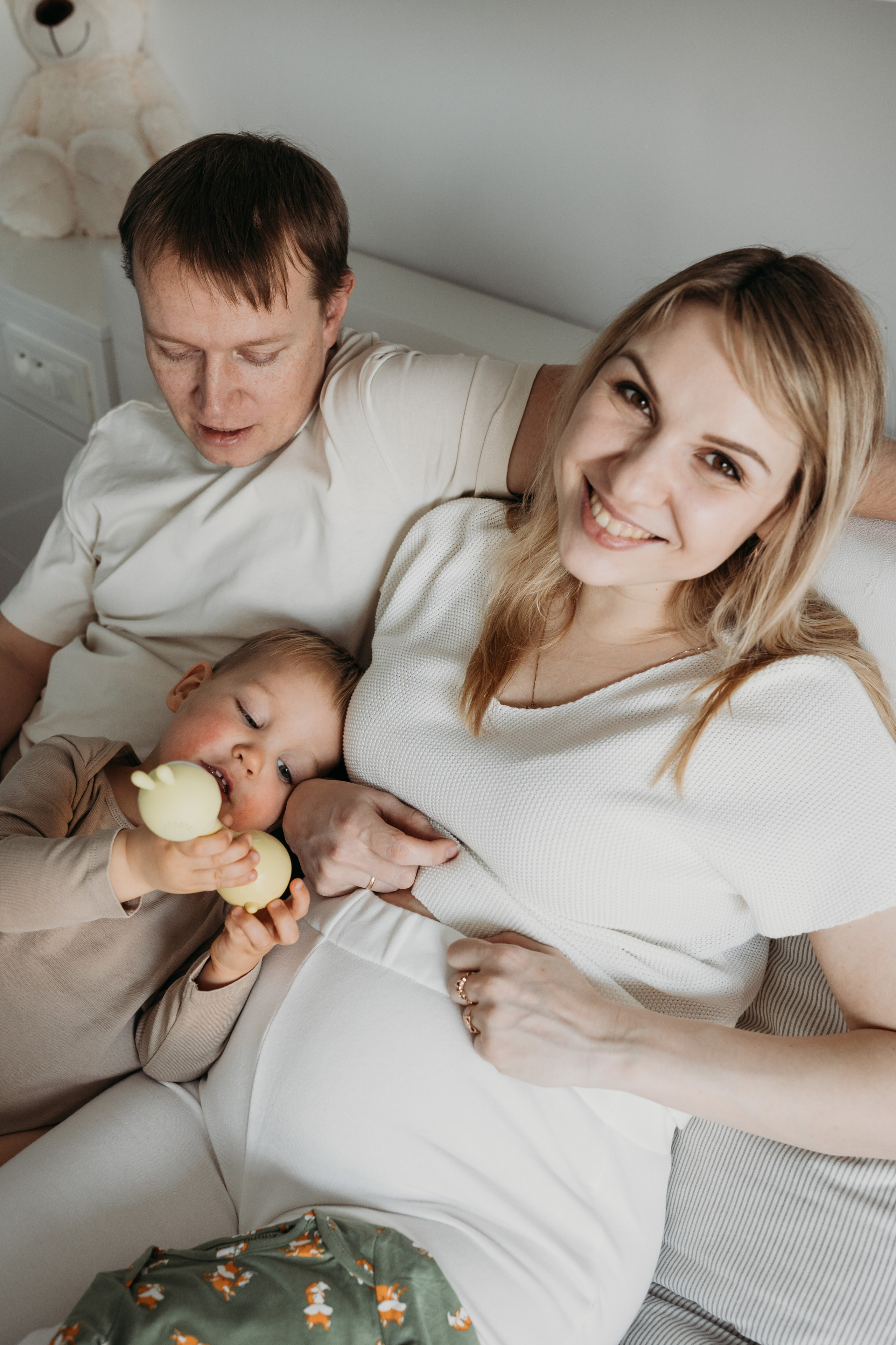 Алина, Саша и Артур. Фотограф новорожденных и детей первого года Евгения Михалькевич