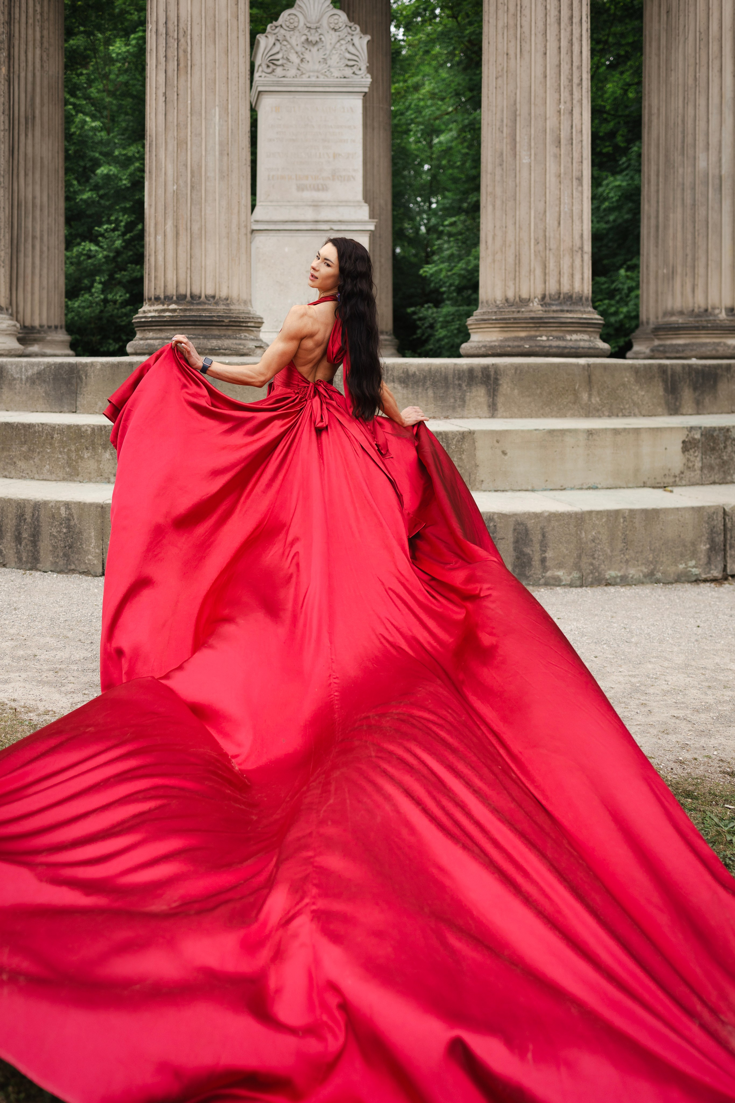 Long dresses shooting. Photographer in Munich