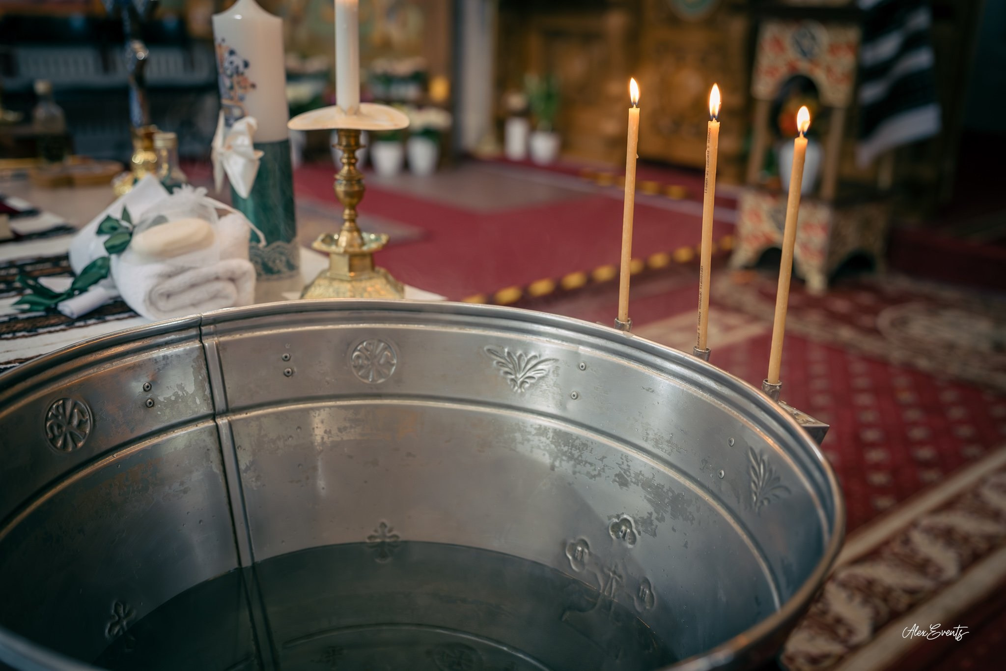 Fotograf Botez Vejle | Biserica Românească | AlexEvents