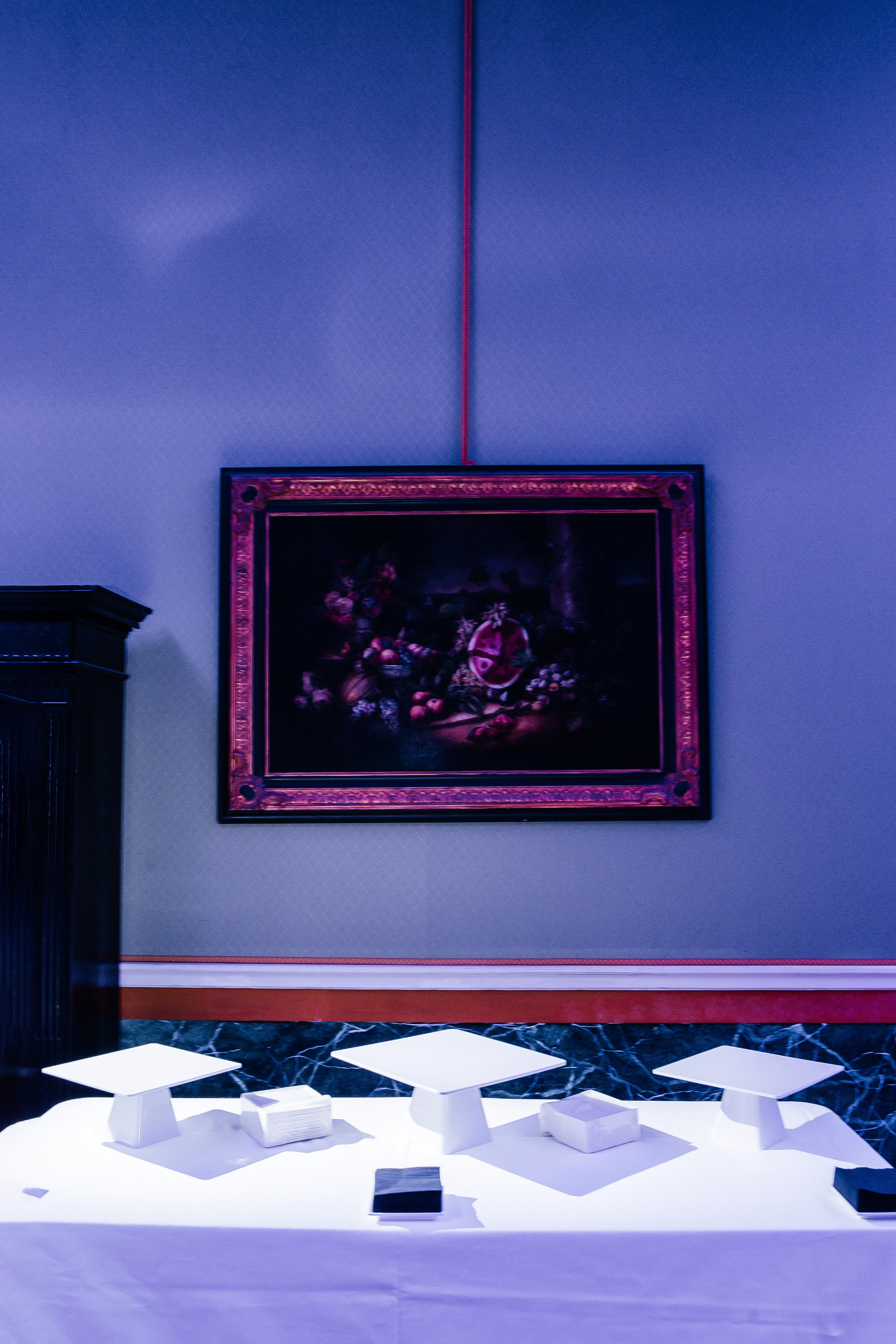 The wonderful party in the ancient palazzo of Venice