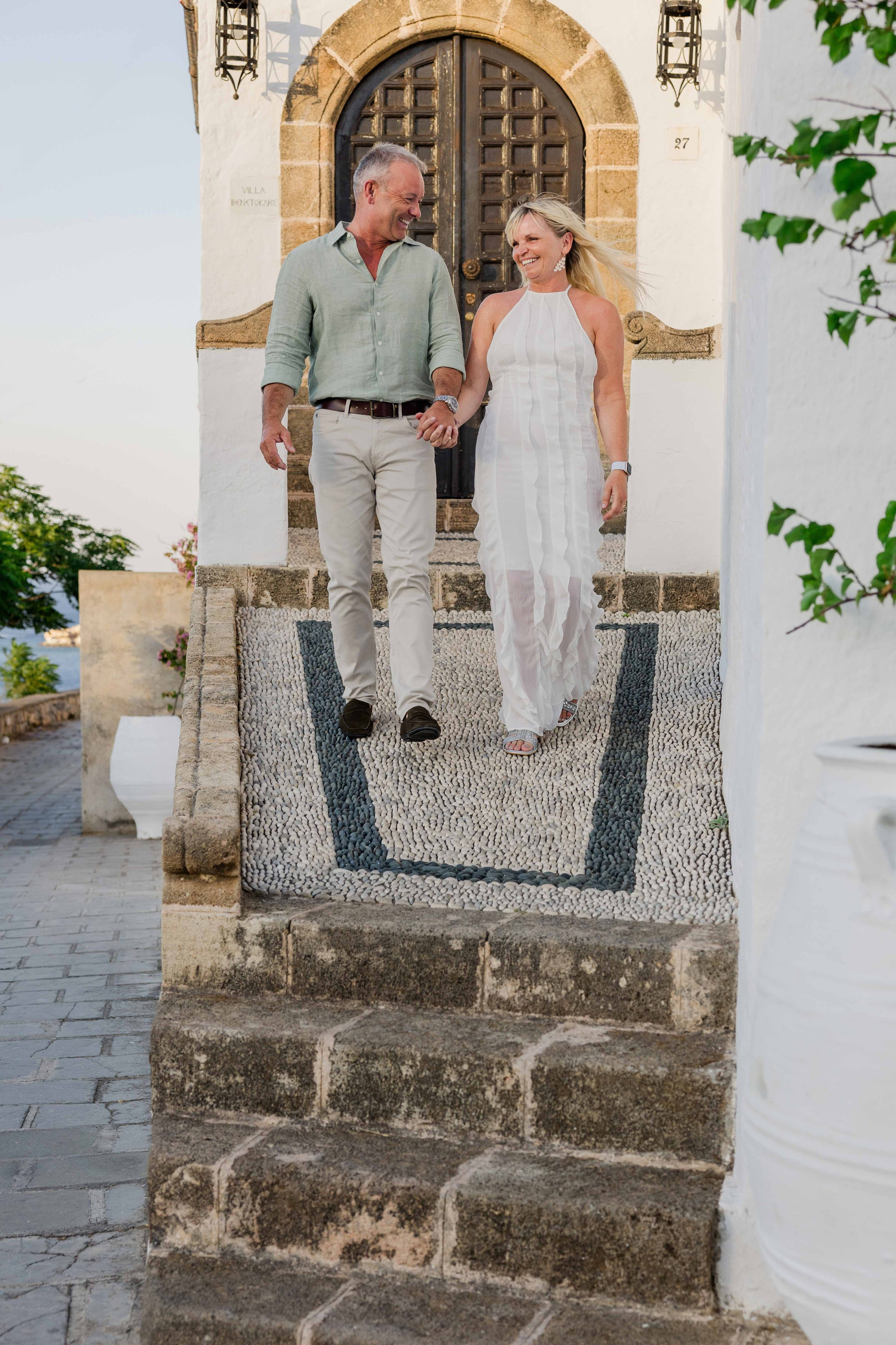 A walk to Lindos with Rob & Louise!. Photography in Rhodes