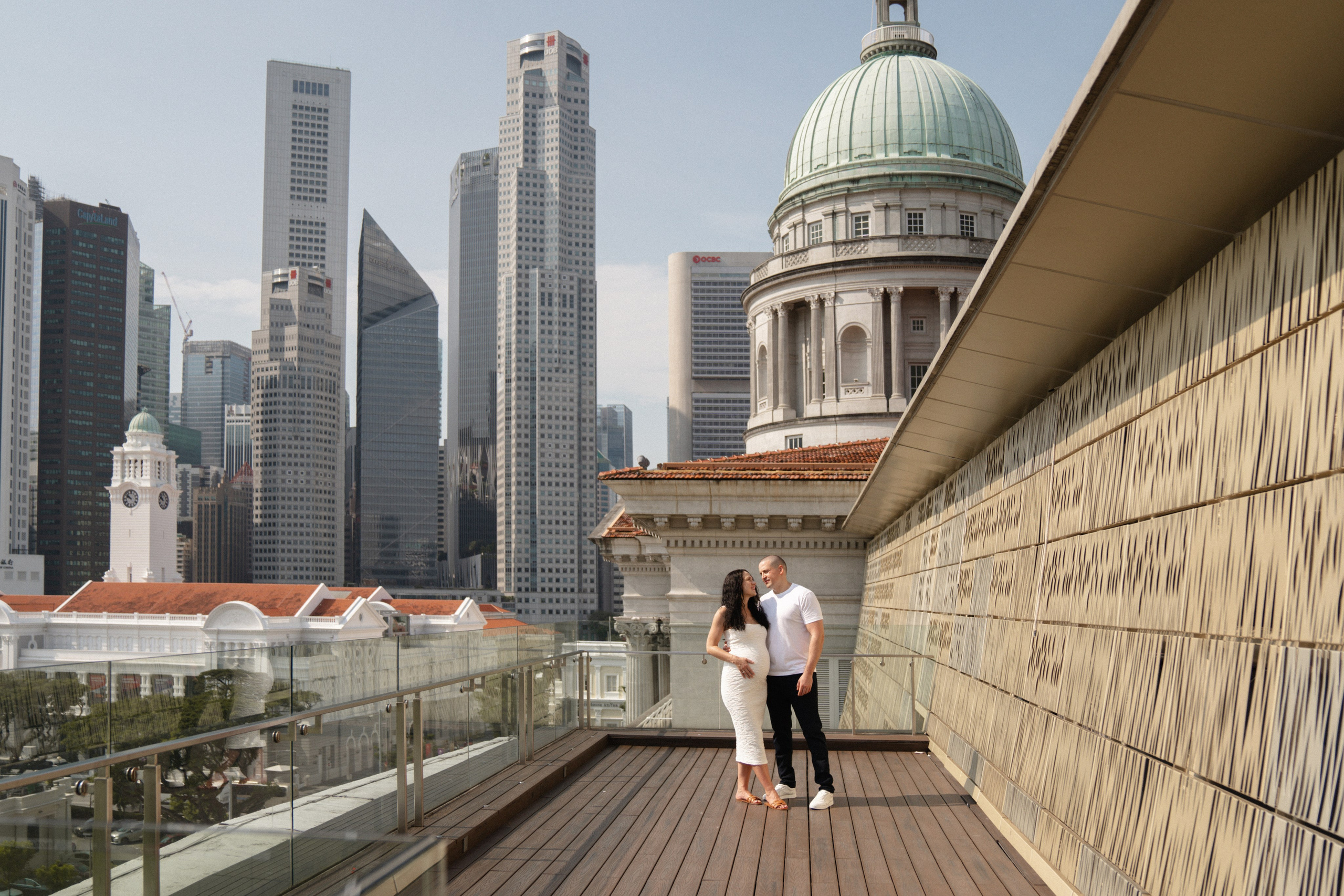 Family. Dasha in Singapore