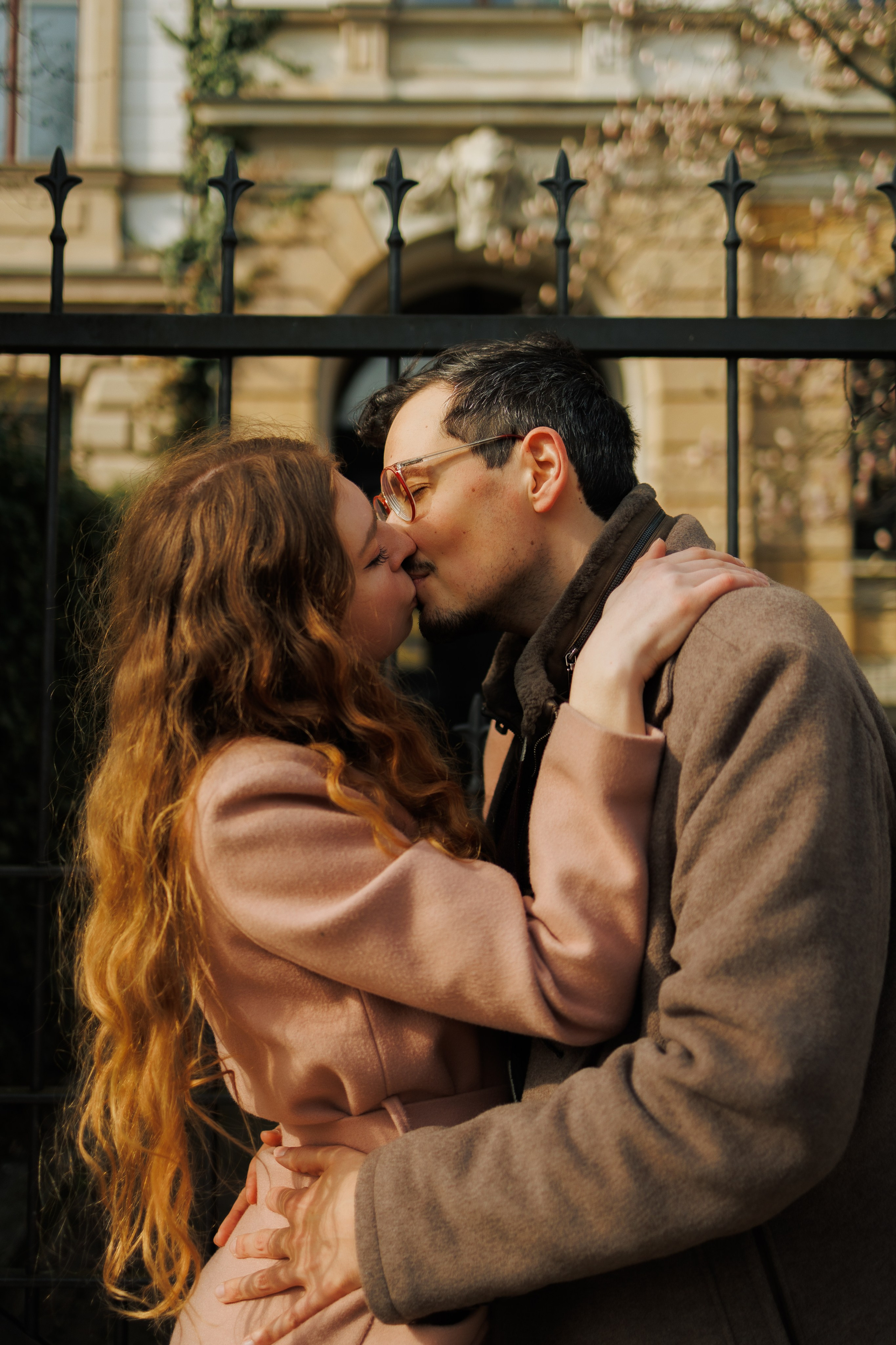 Love Story in Leipzig Park. Emotional&Cinematic Couple Photoshoot by Kristina Kozheltsova. Kristina Kozheltsova- Soulful Portrait&Lifestyle&Love Story Photographer in Leipzig, Germany