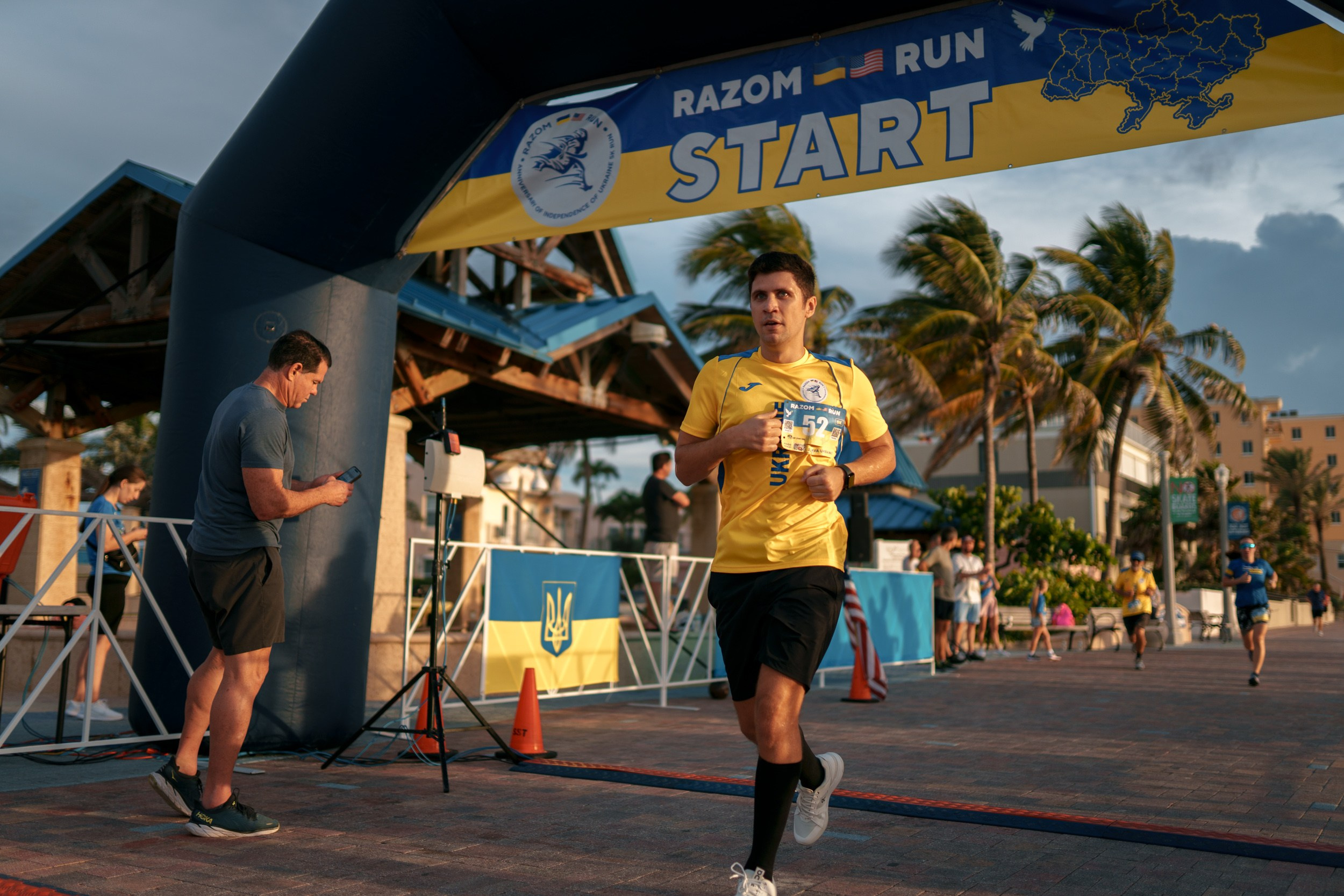 RAZOM RUN. ФОТОГРАФ ФЛОРИДА МАЙАМИ