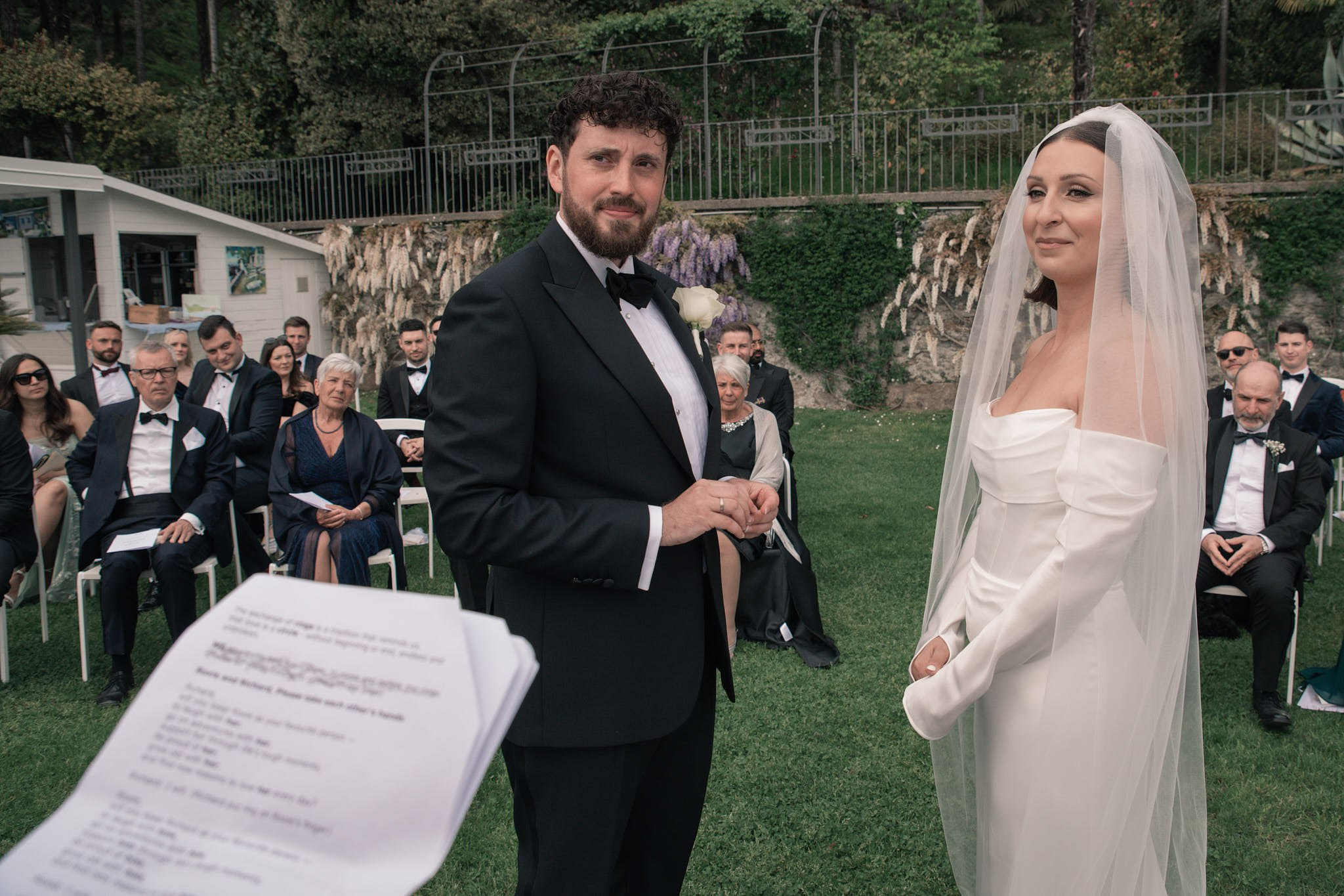 Roxie & Richard Wedding. Fotografo matrimonio Lago di Como Ferrari Media Production