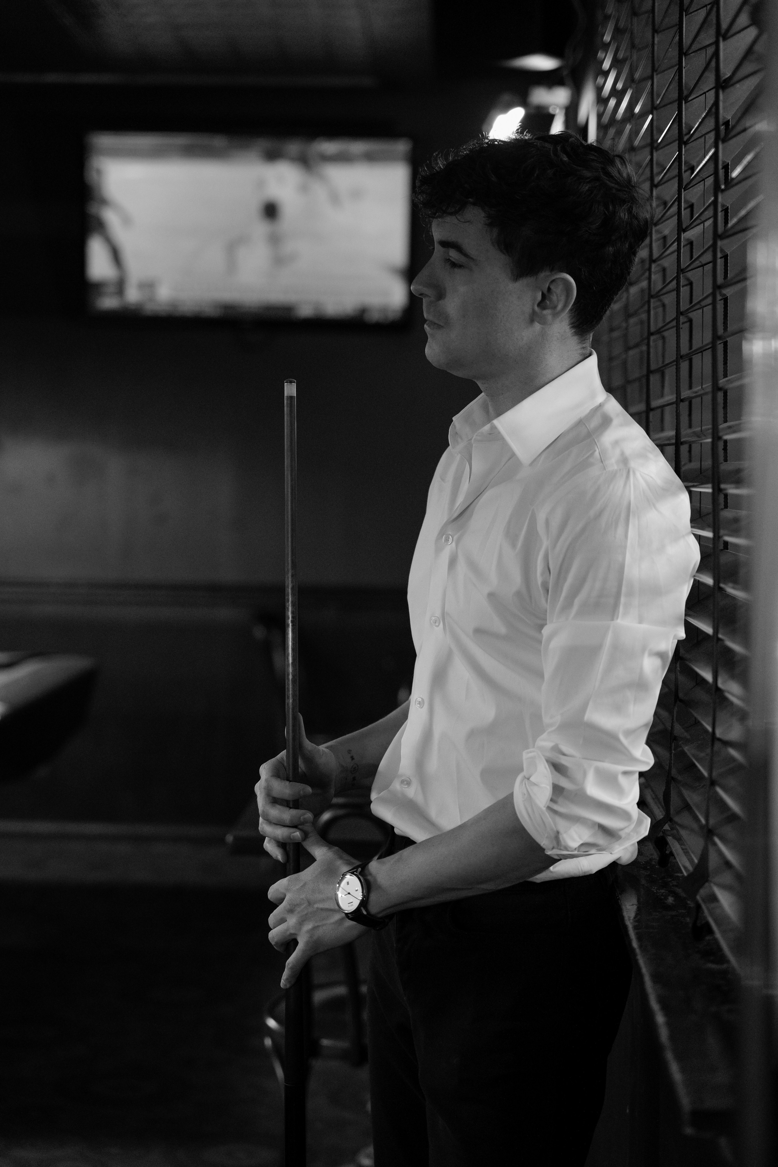 The player (NY). Photographer New York / Los Angeles