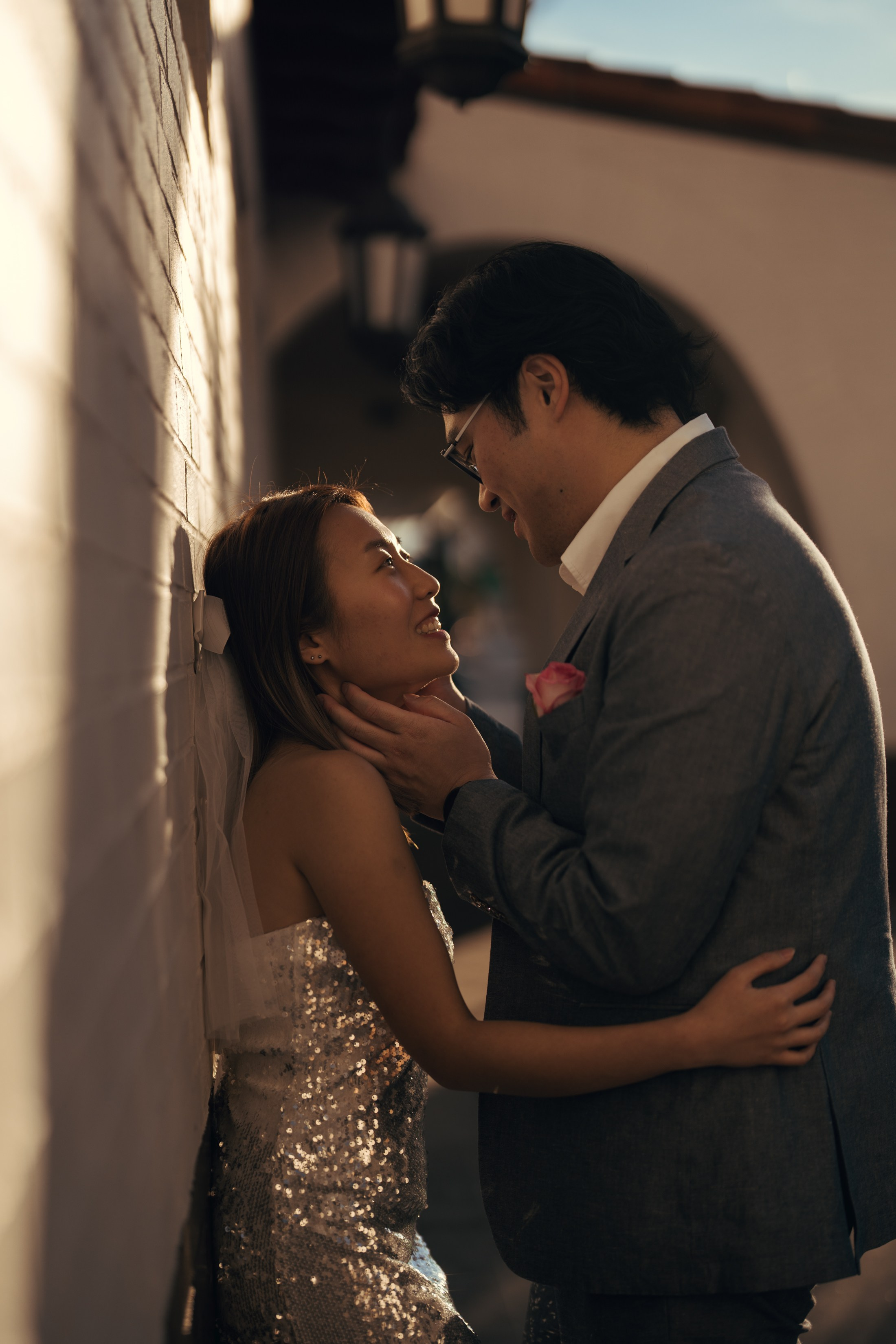 Yee Po& Jit. Wedding & elopement photographer Viktoriya Kravtsov. Las Vegas