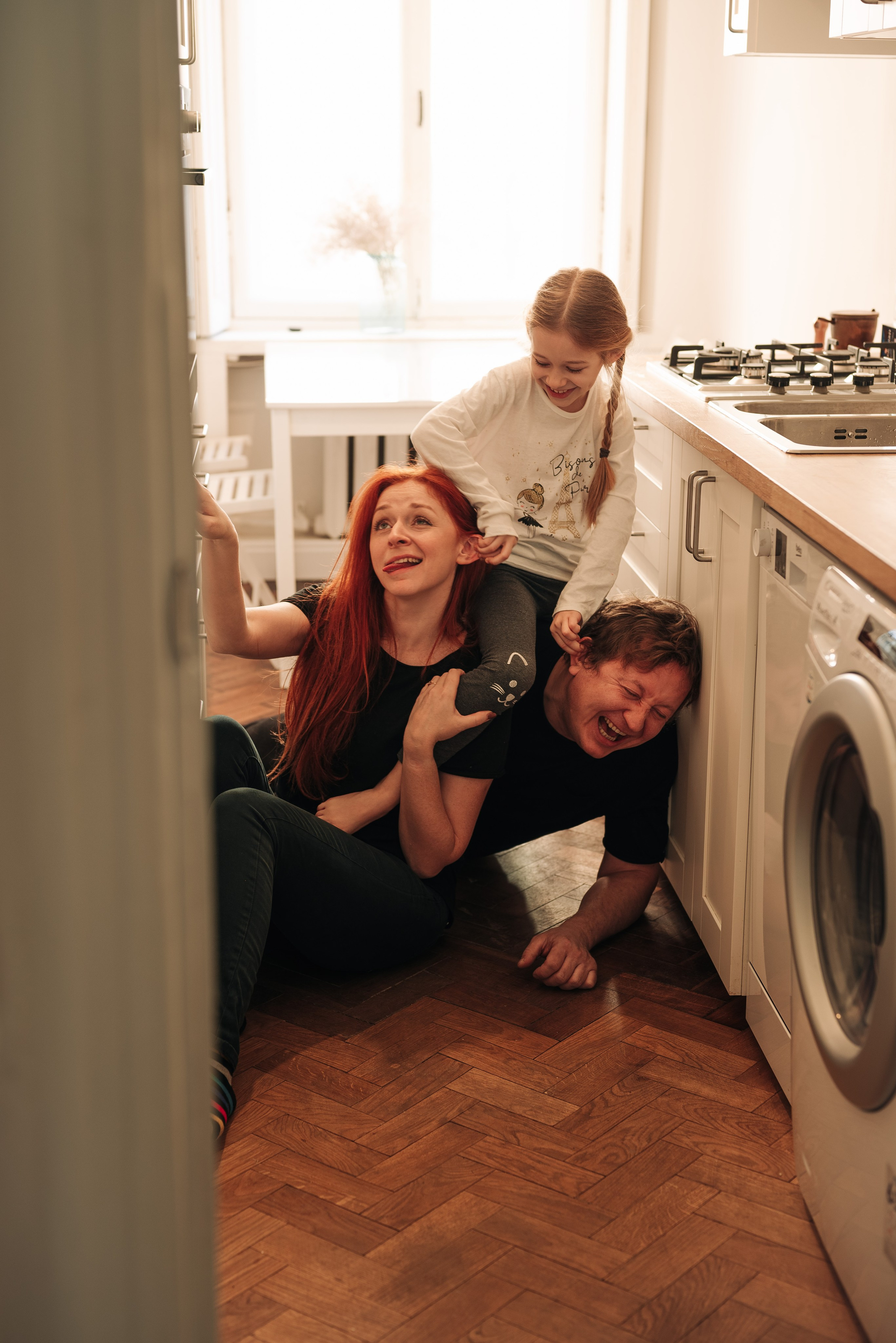 Olya, Dima, Elya. Photographer Irina Novikova