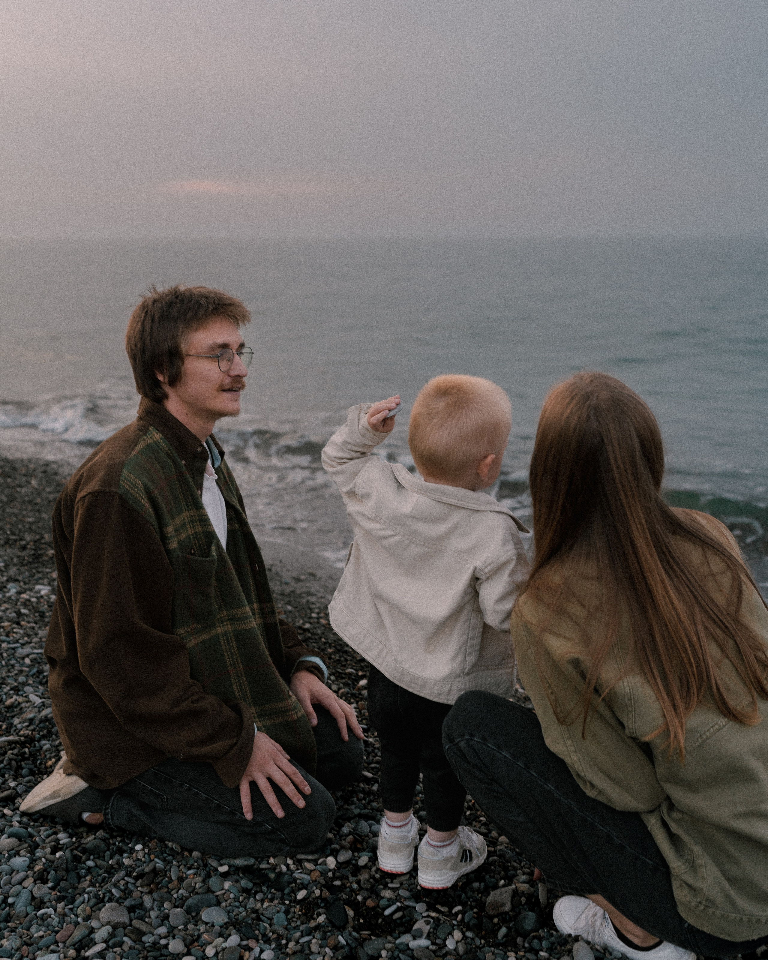 Семейная фотосессия — Мария, Антон и Платон. Портретный и свадебный фотограф в Батуми Валерия Азаренко