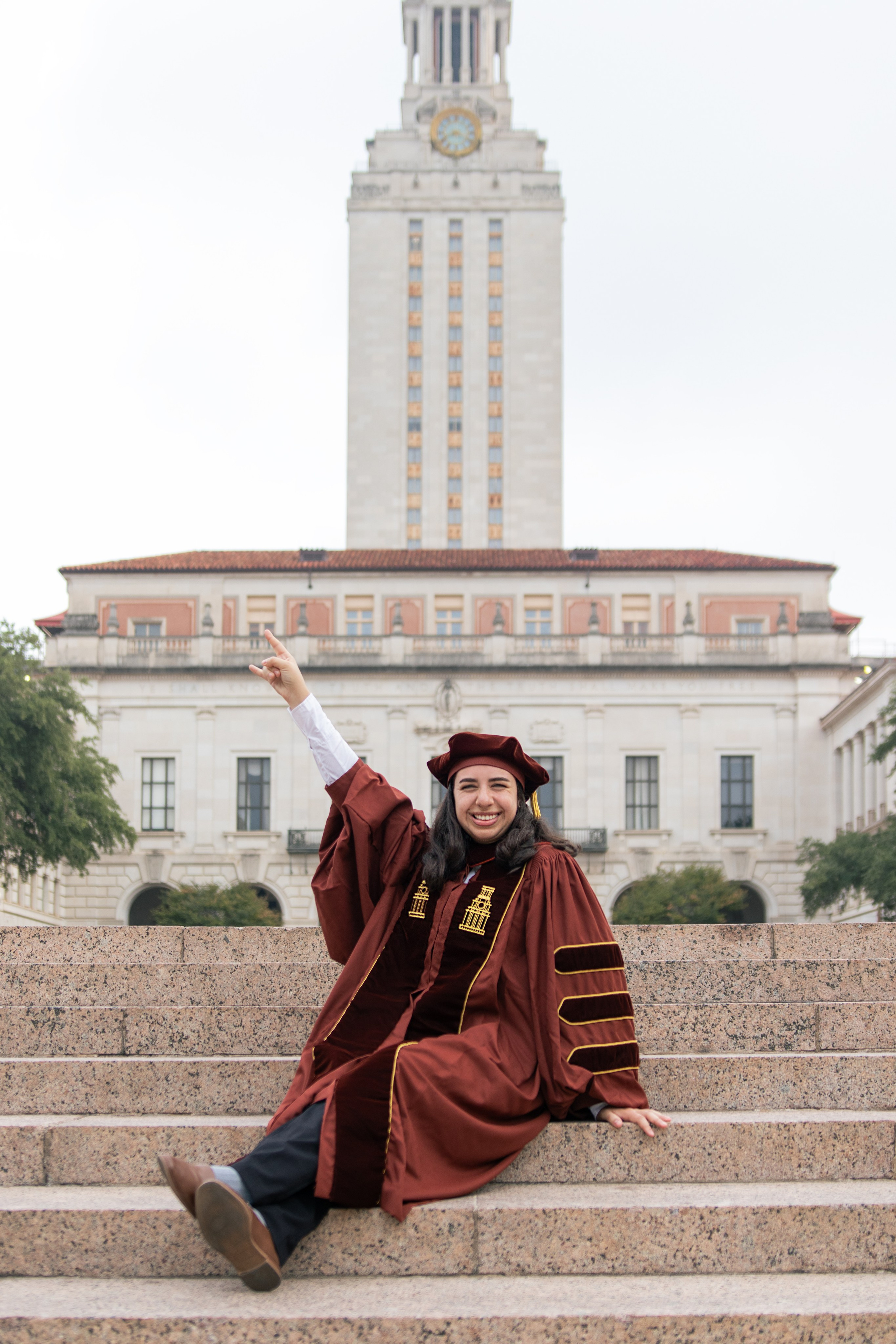 Kristen’s senior photoshoot at the University of Texas Austin