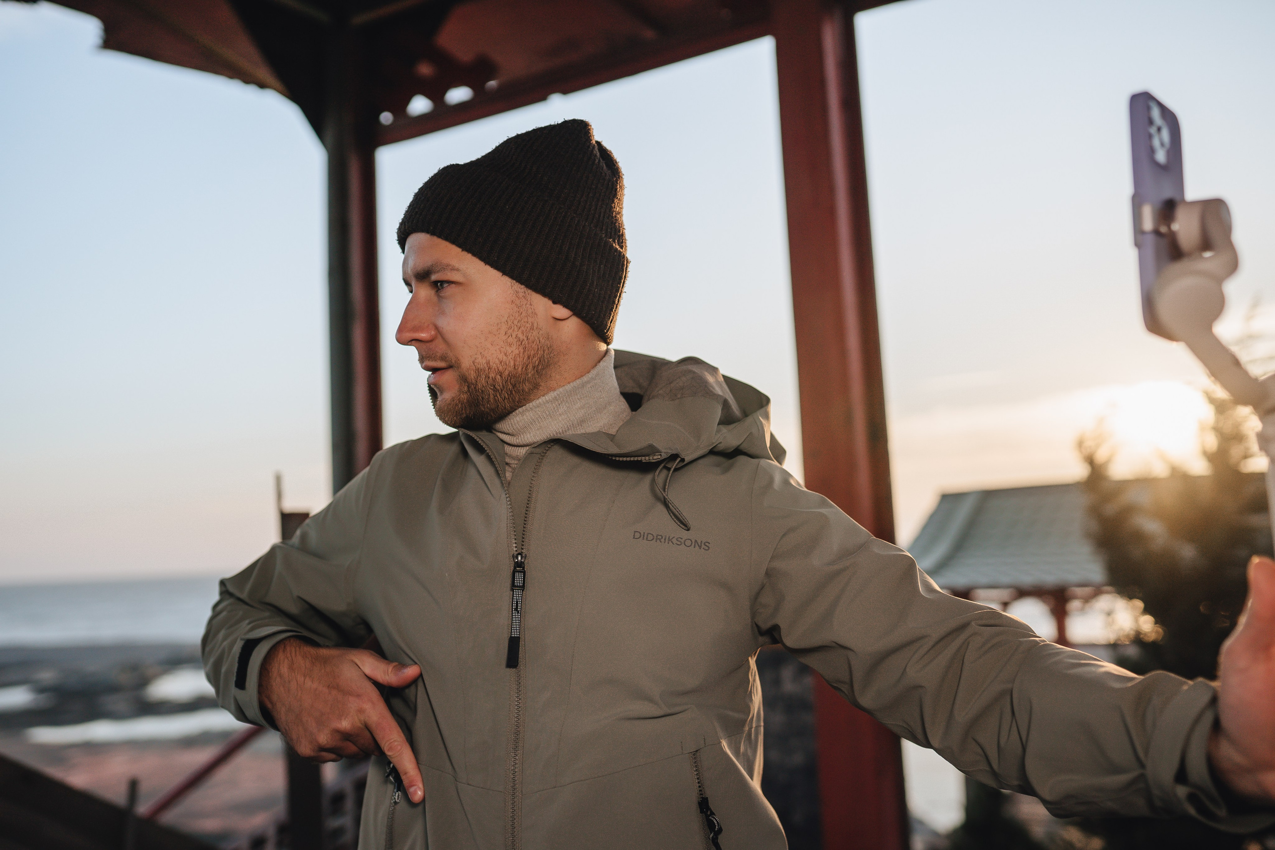 Photo backstage of clip shooting by photographer Denis Moiseev