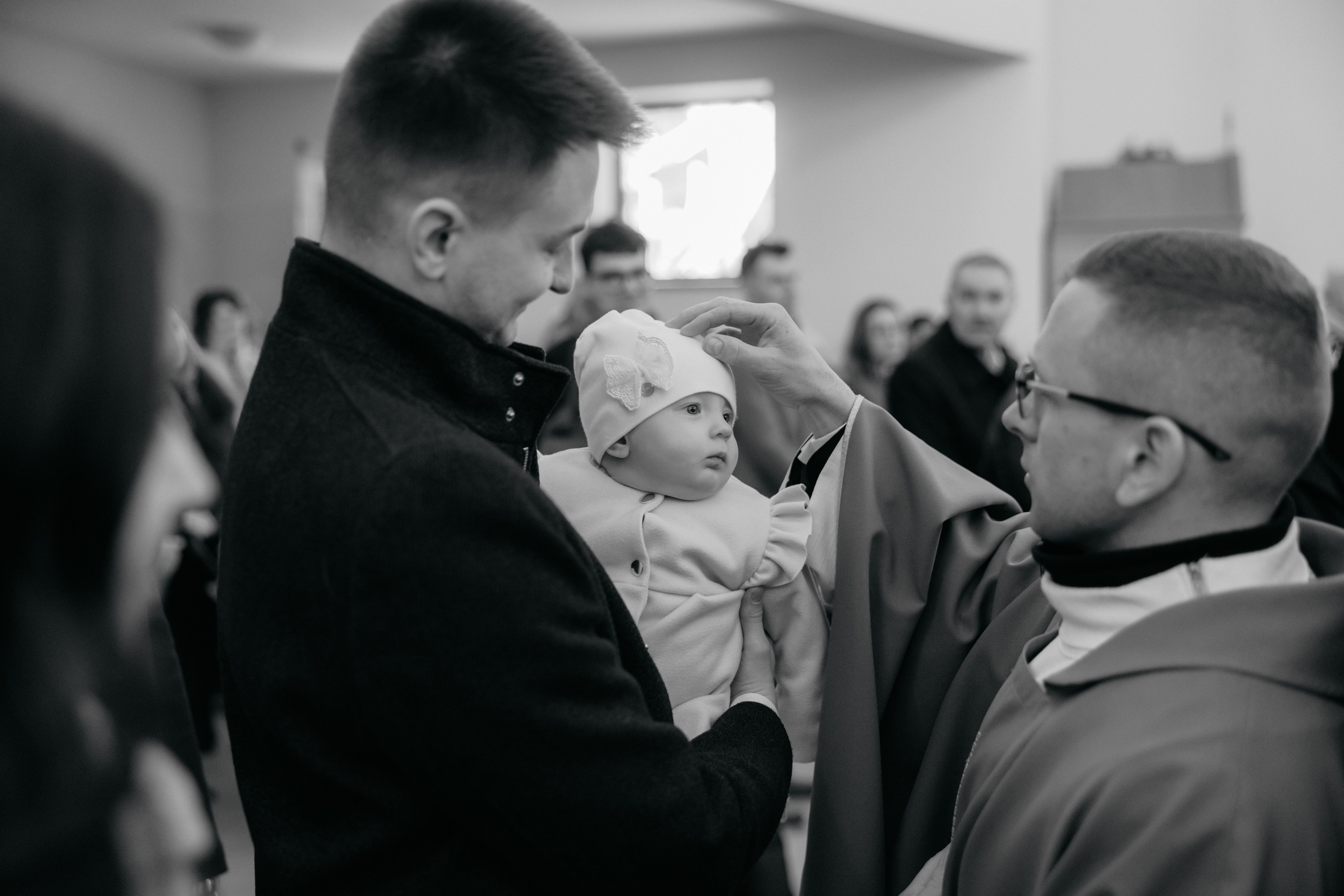 Chrzest Święty Amelki. Fotograf Siedlce