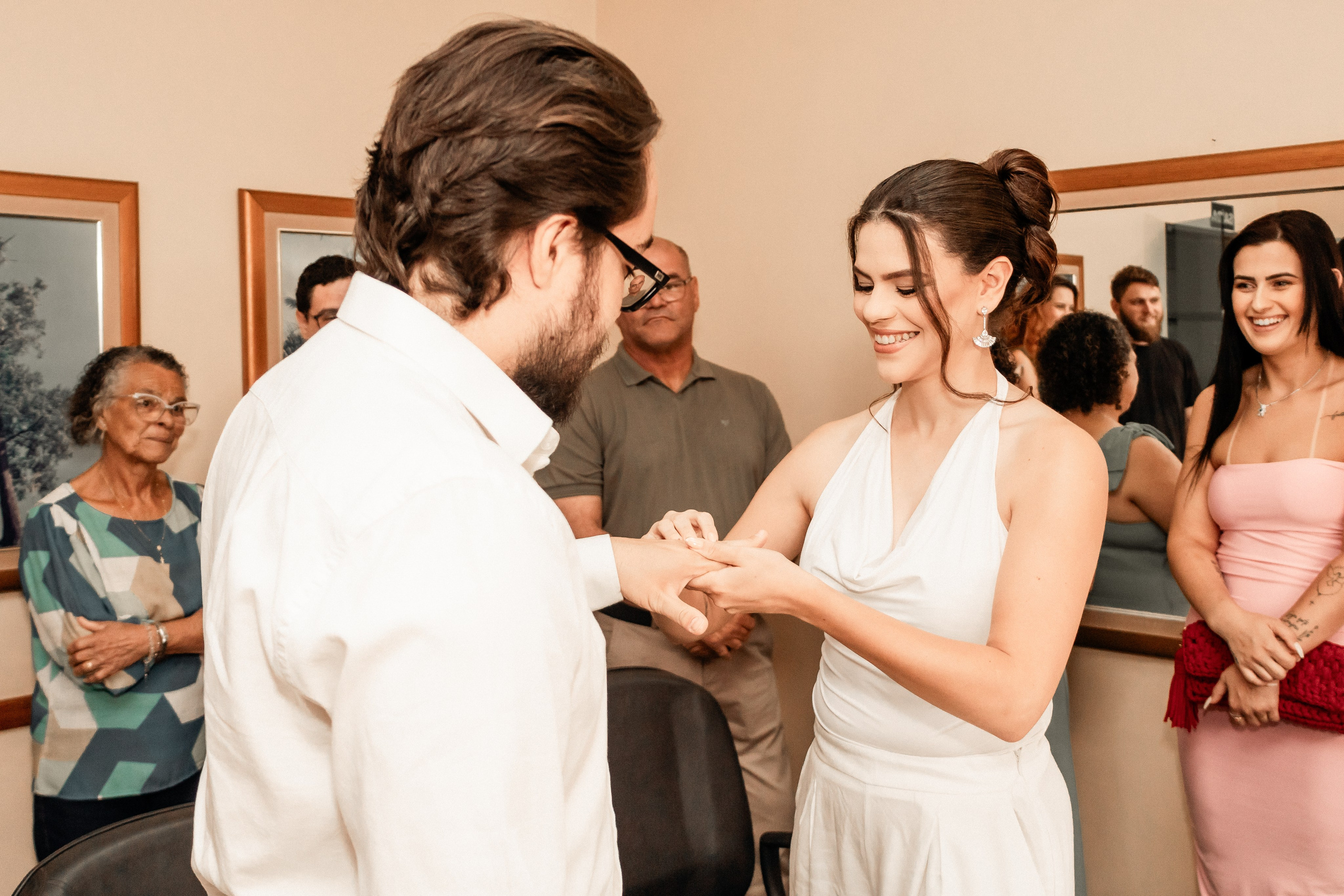 Civil de Teresa e Vinivius. Fotógrafa de casamento e festa infantis em Marilía, São Paulo