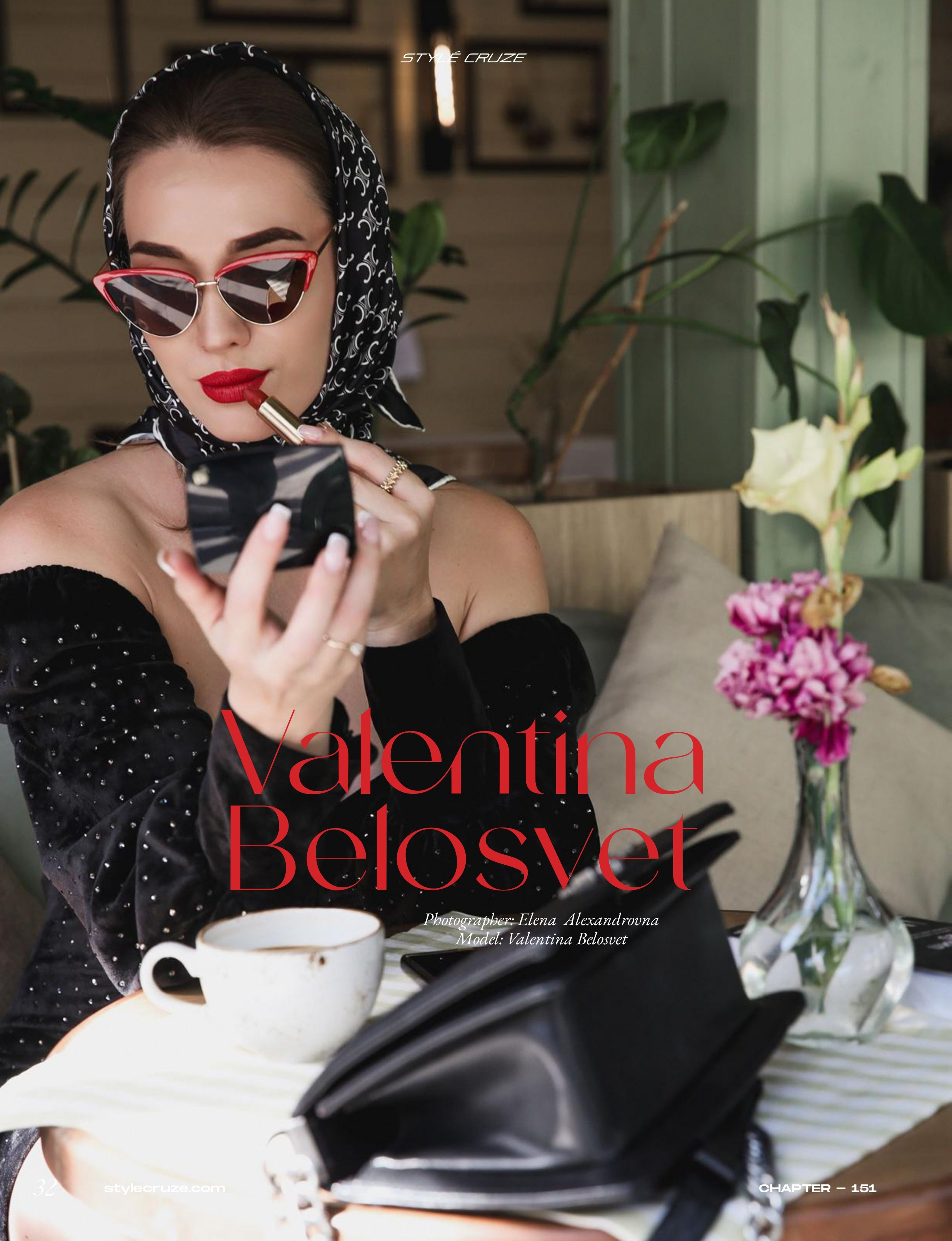 Valentina // STYLÉCRUZE Magazine, New York,. Fashion фотограф Бишкек