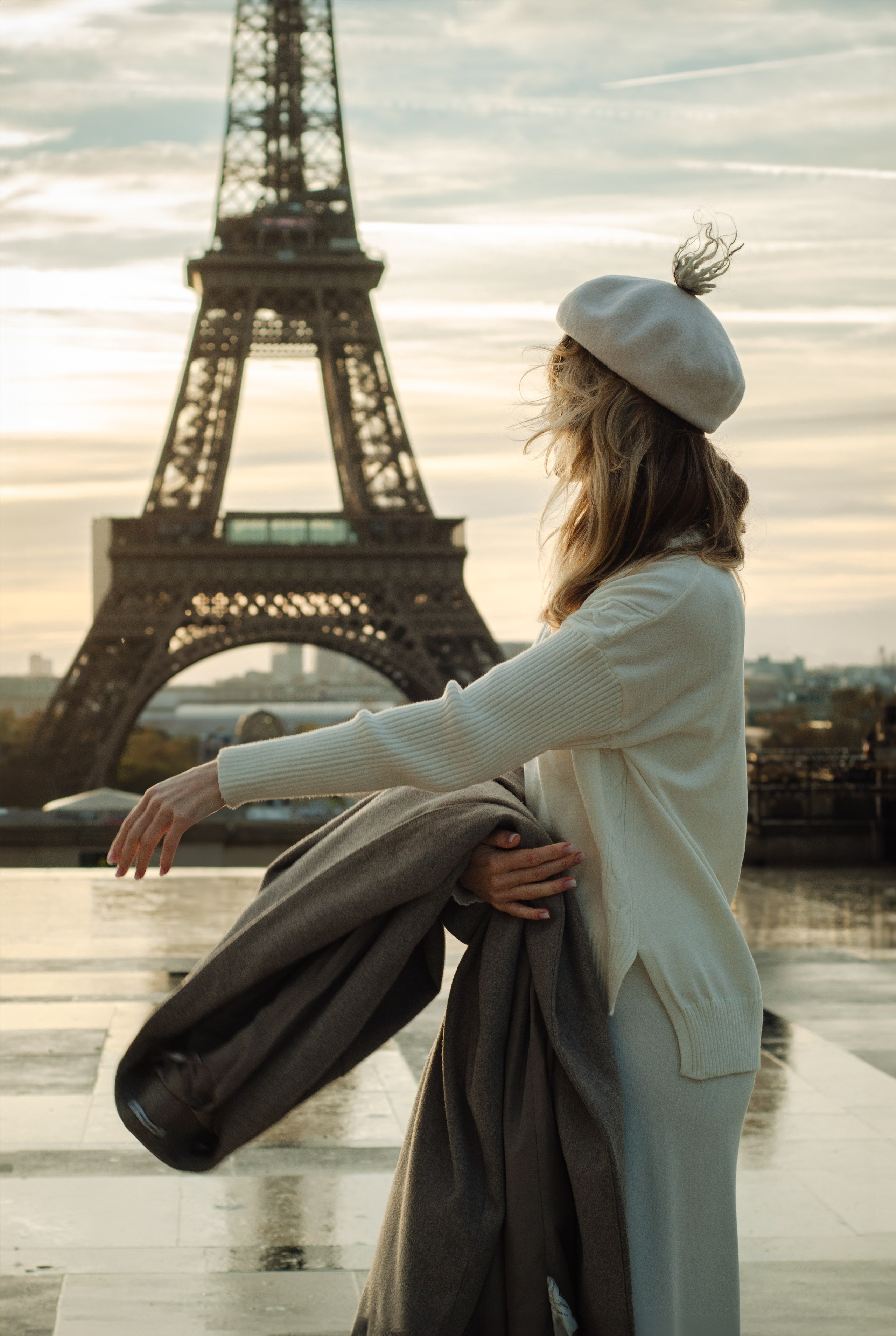 Рассвет у Эйфелевой башни. Фотограф в Париже Полина Осипова