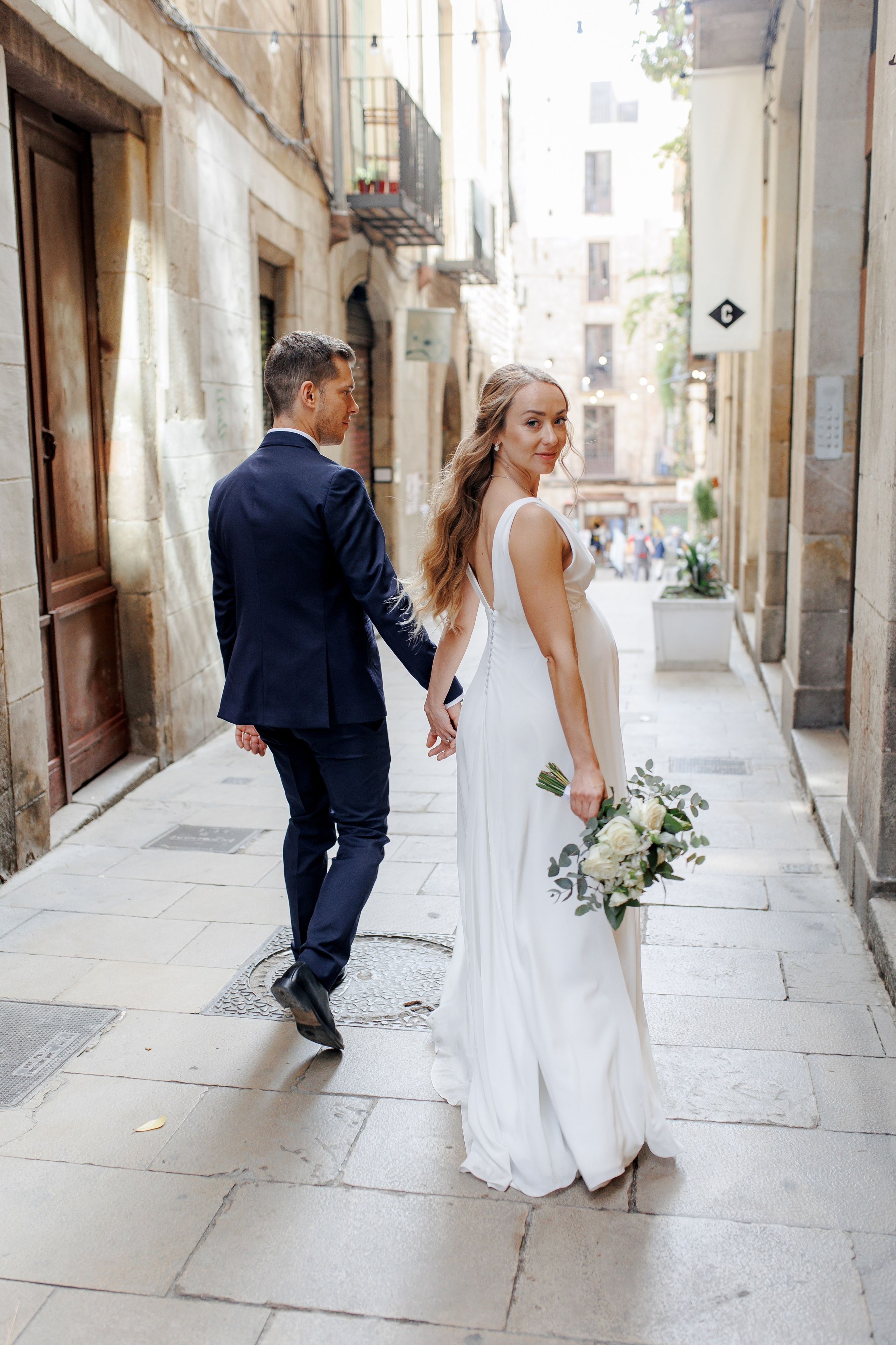 Katy & Tomm, City Wedding. Wedding Photographer in Barcelona Lana Alekhina