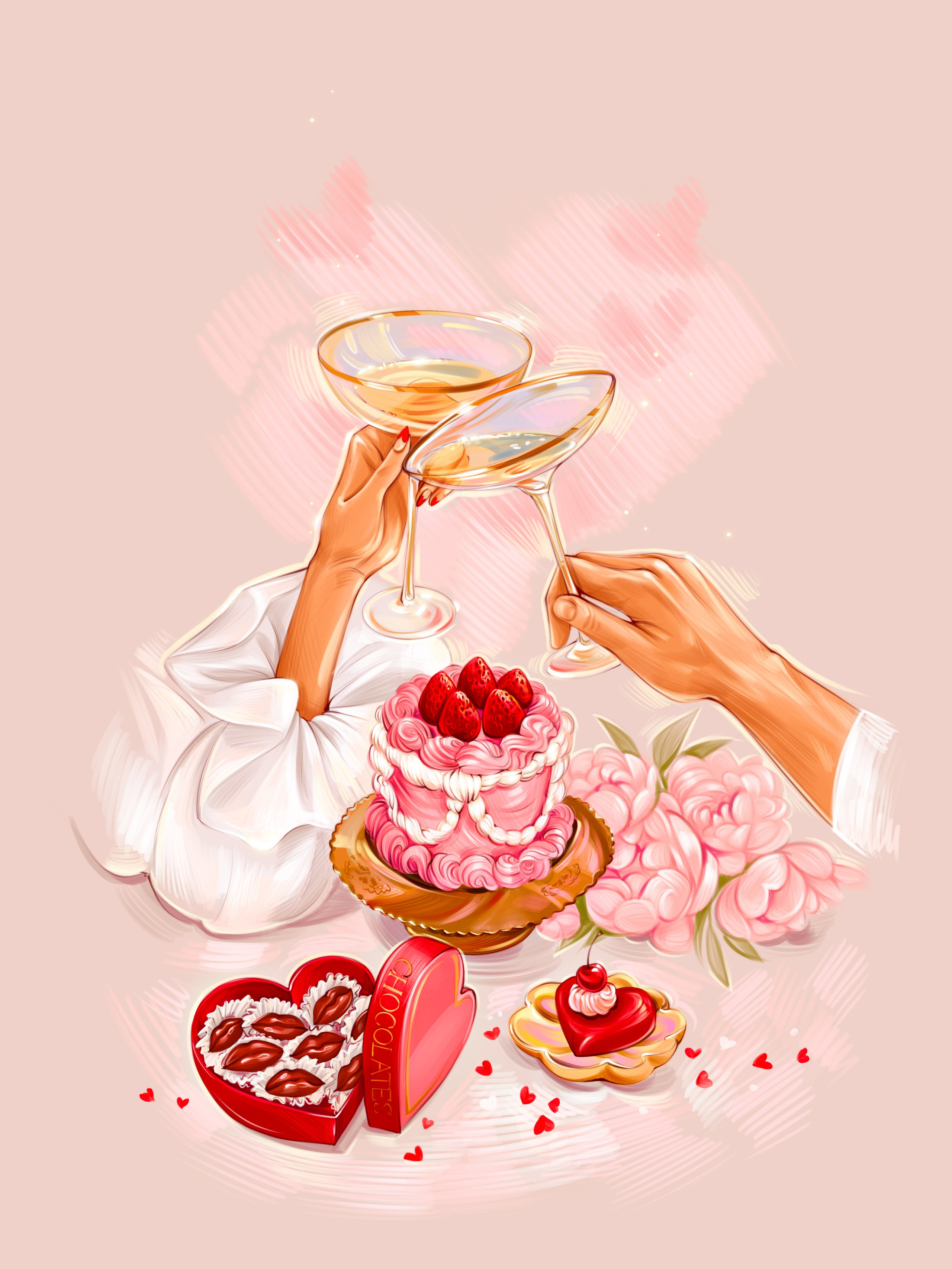 Illustrations For Invitations. InnaIllustrator