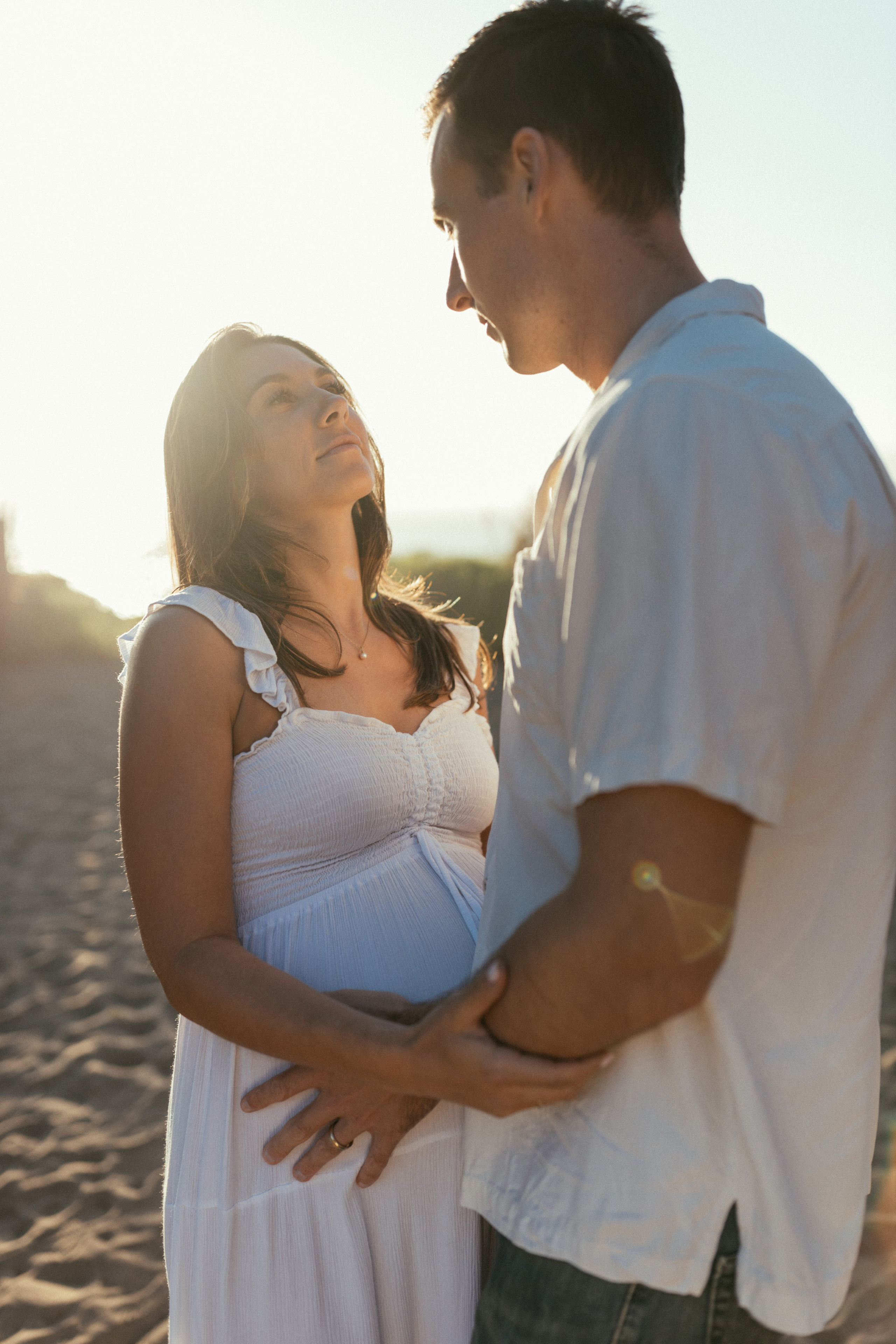 New Beginnings at Baker Beach. Maternity, newborn photographer in the Bay Area|Iryna Rakivnenko