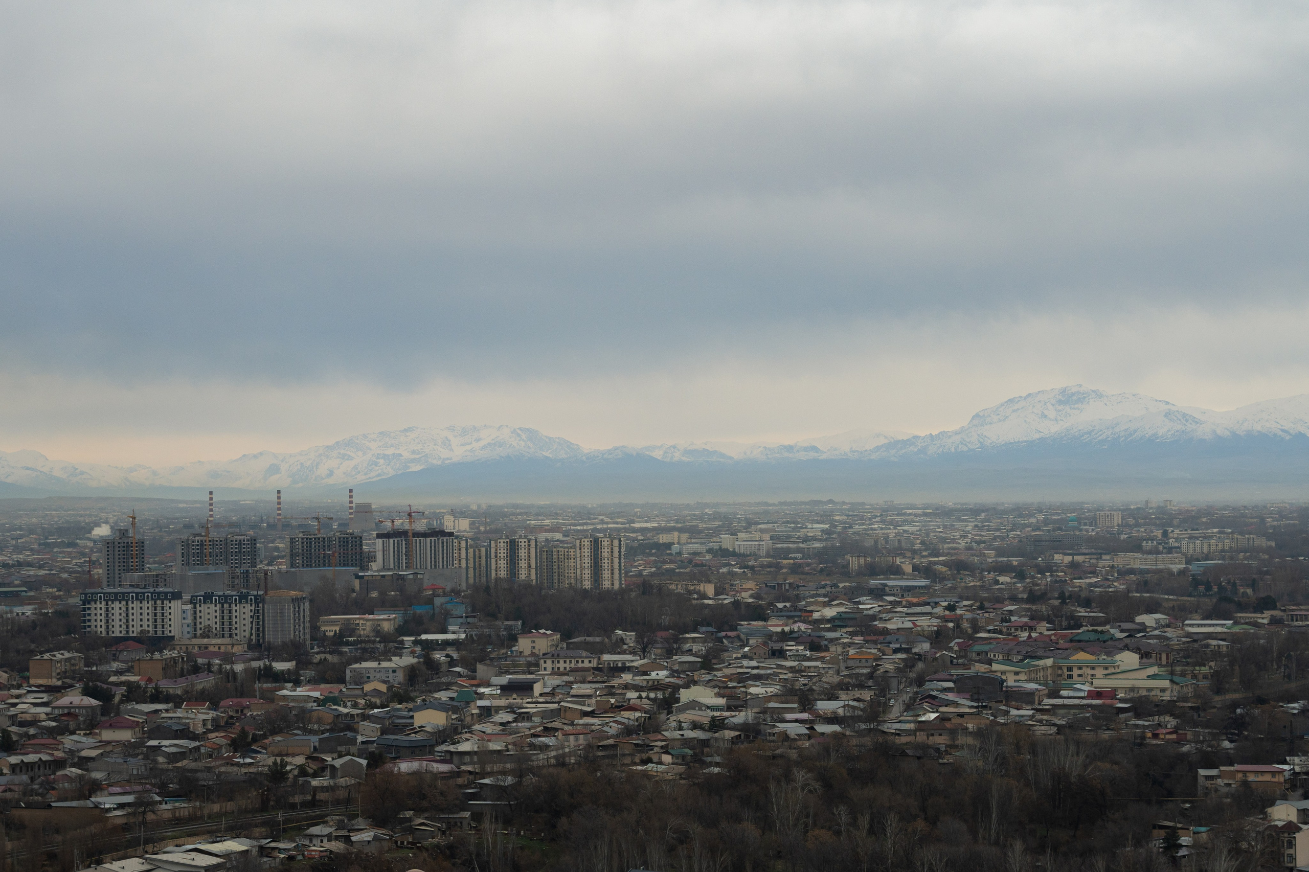 Смог в Ташкенте или Взгляд на город с высоты птичьего полета. Георгий Намазов | Фотограф в Ташкенте