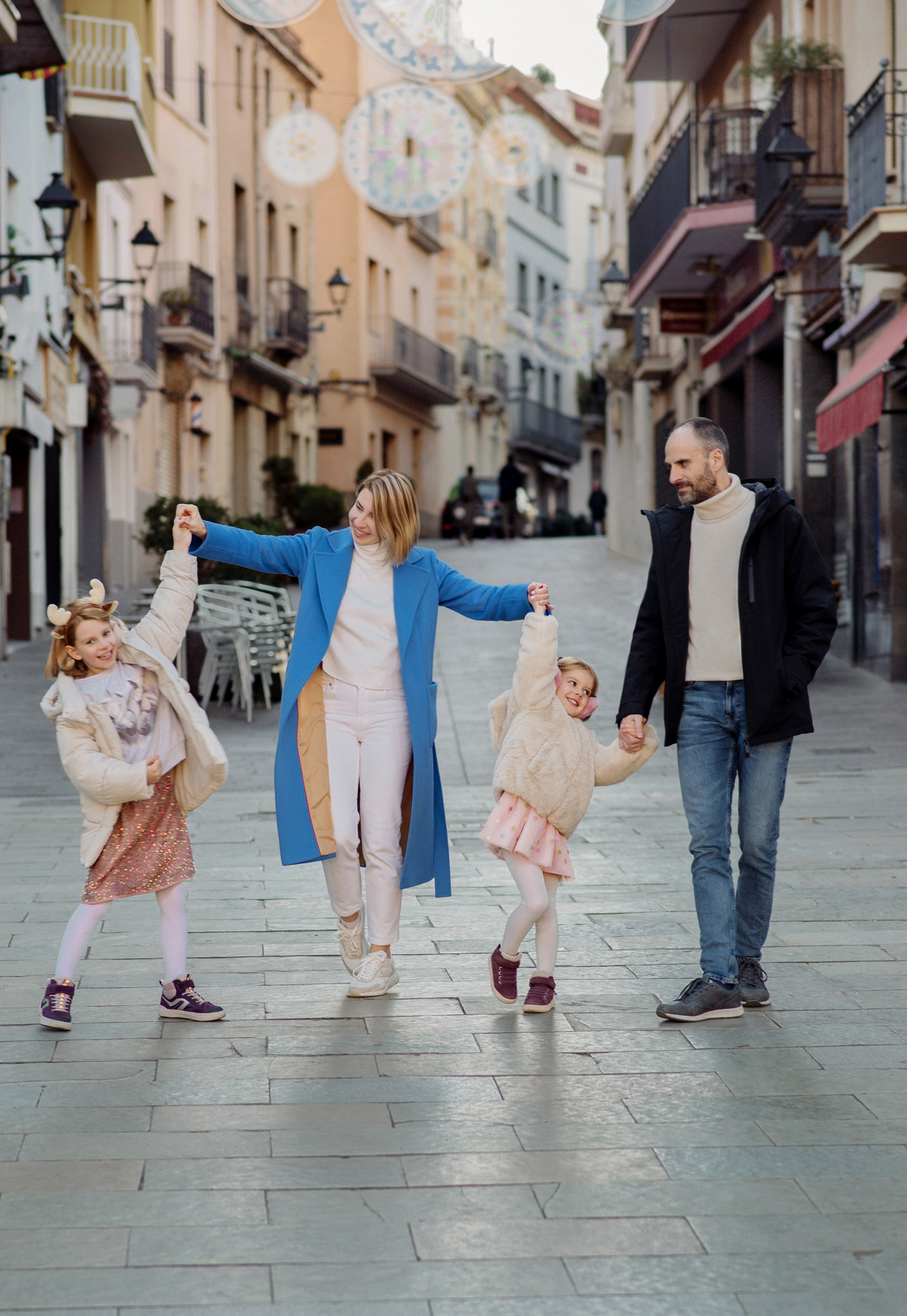 New Year's walk in the suburbs of Barcelona. Www.iastakhova.com