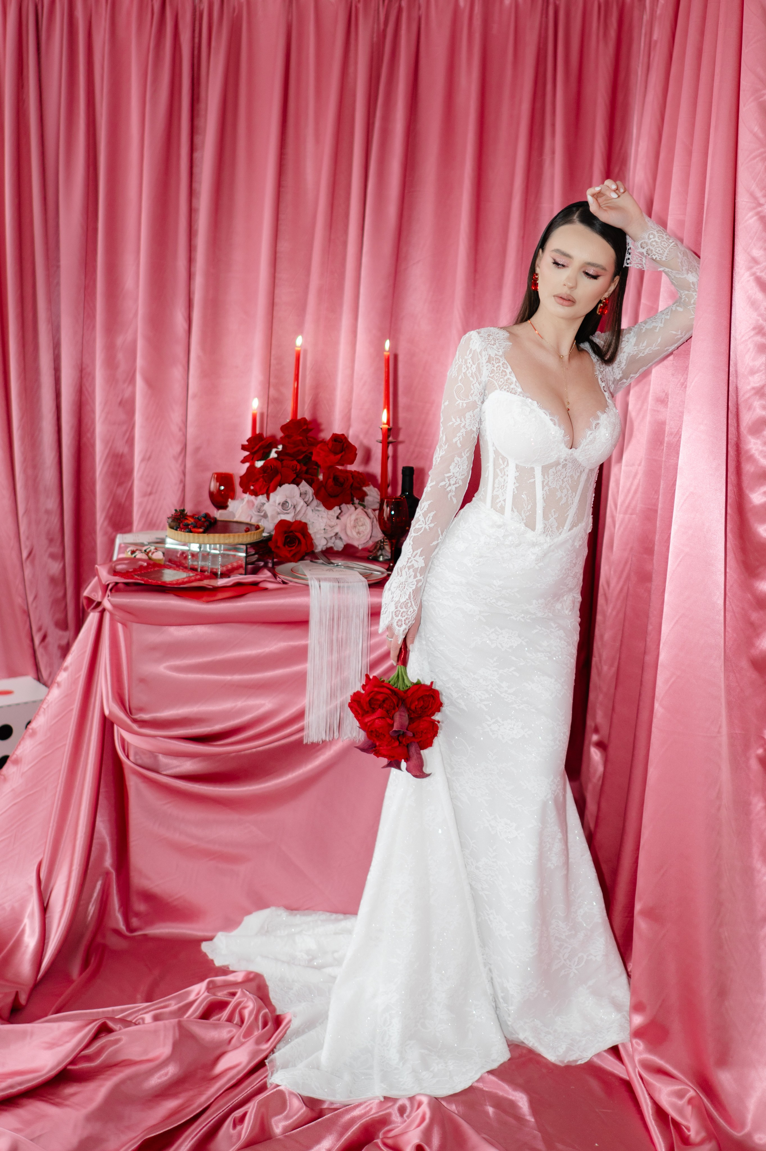 Bride - Valentine’s DAY. Alexandra Hanu Photographer