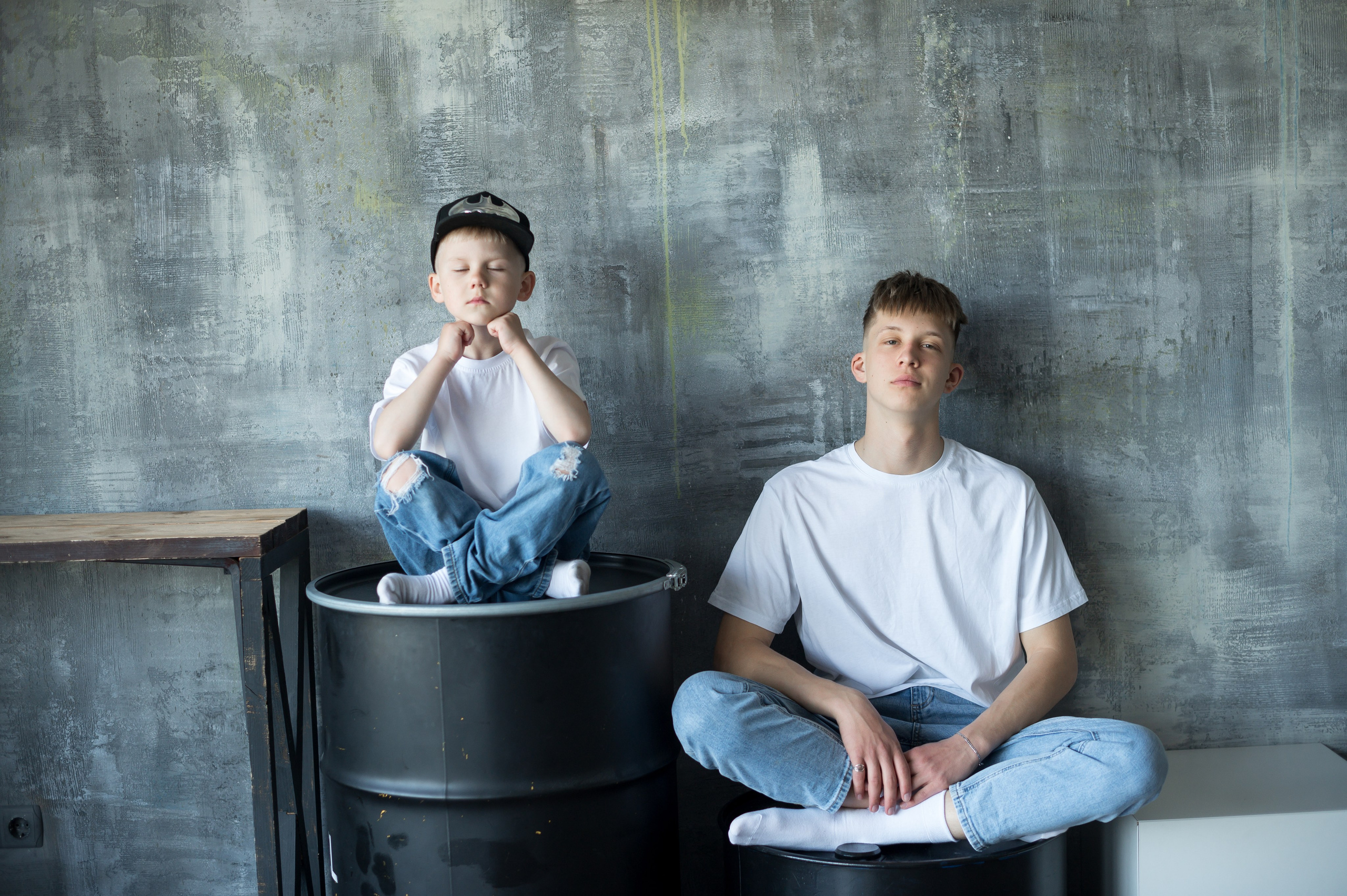 Семейная фотосессия в студии. Семейный и детский фотограф в Минске Надежда Савицкая