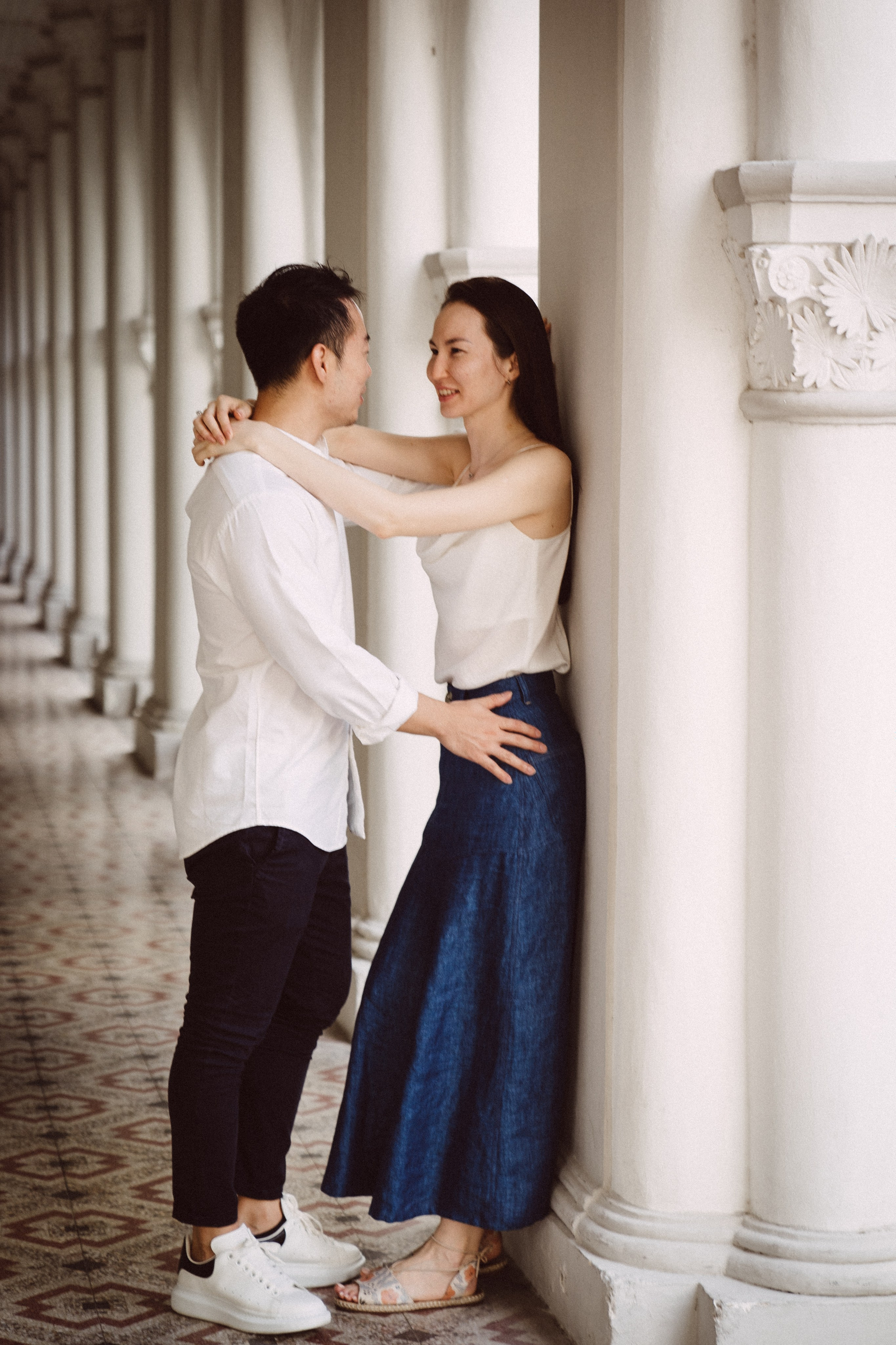 Love story. Dasha in Singapore