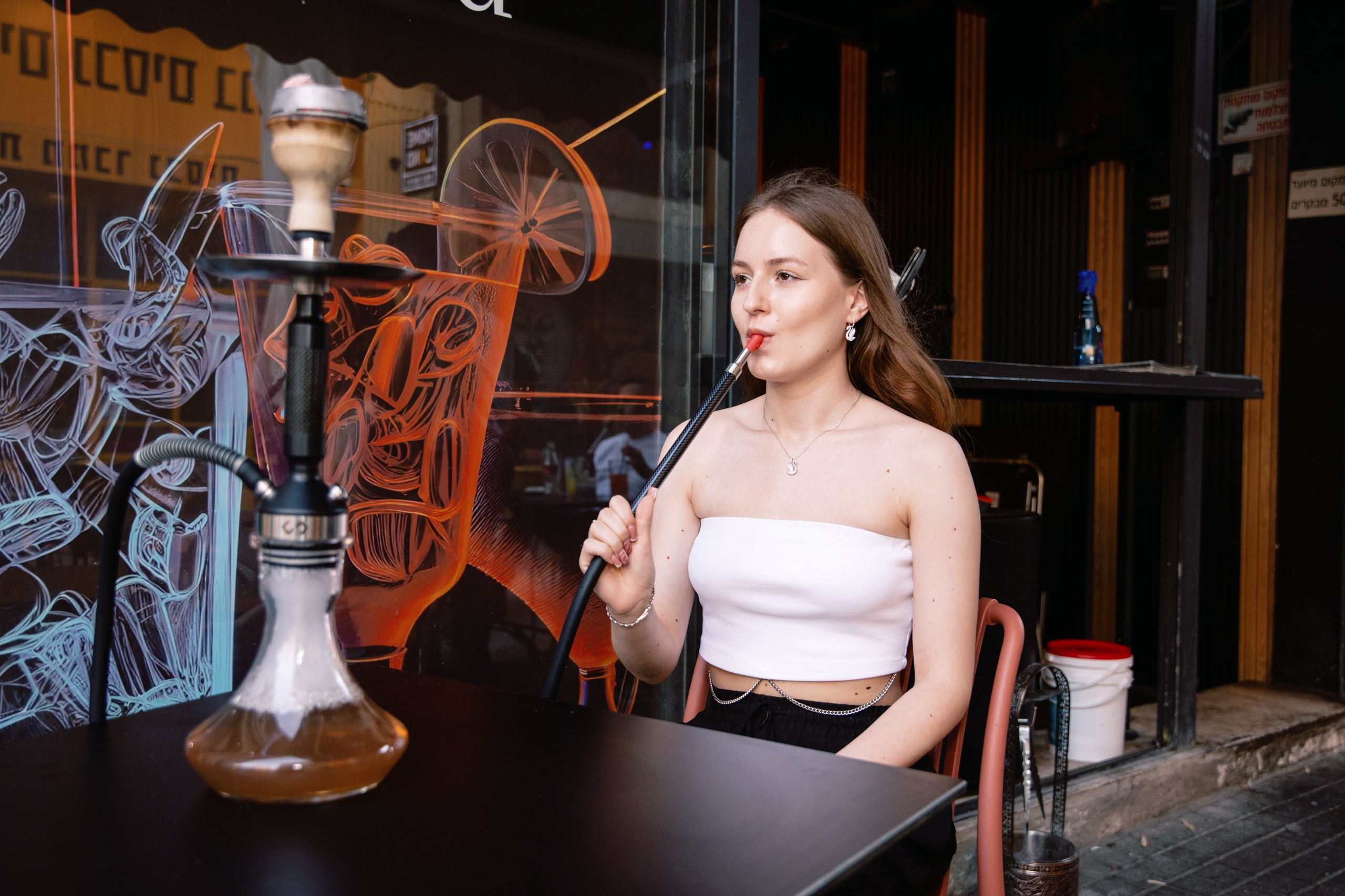 Контентная съемка для бара Focus. Портретный и репортажный фотограф в Израиле Рома Бирман