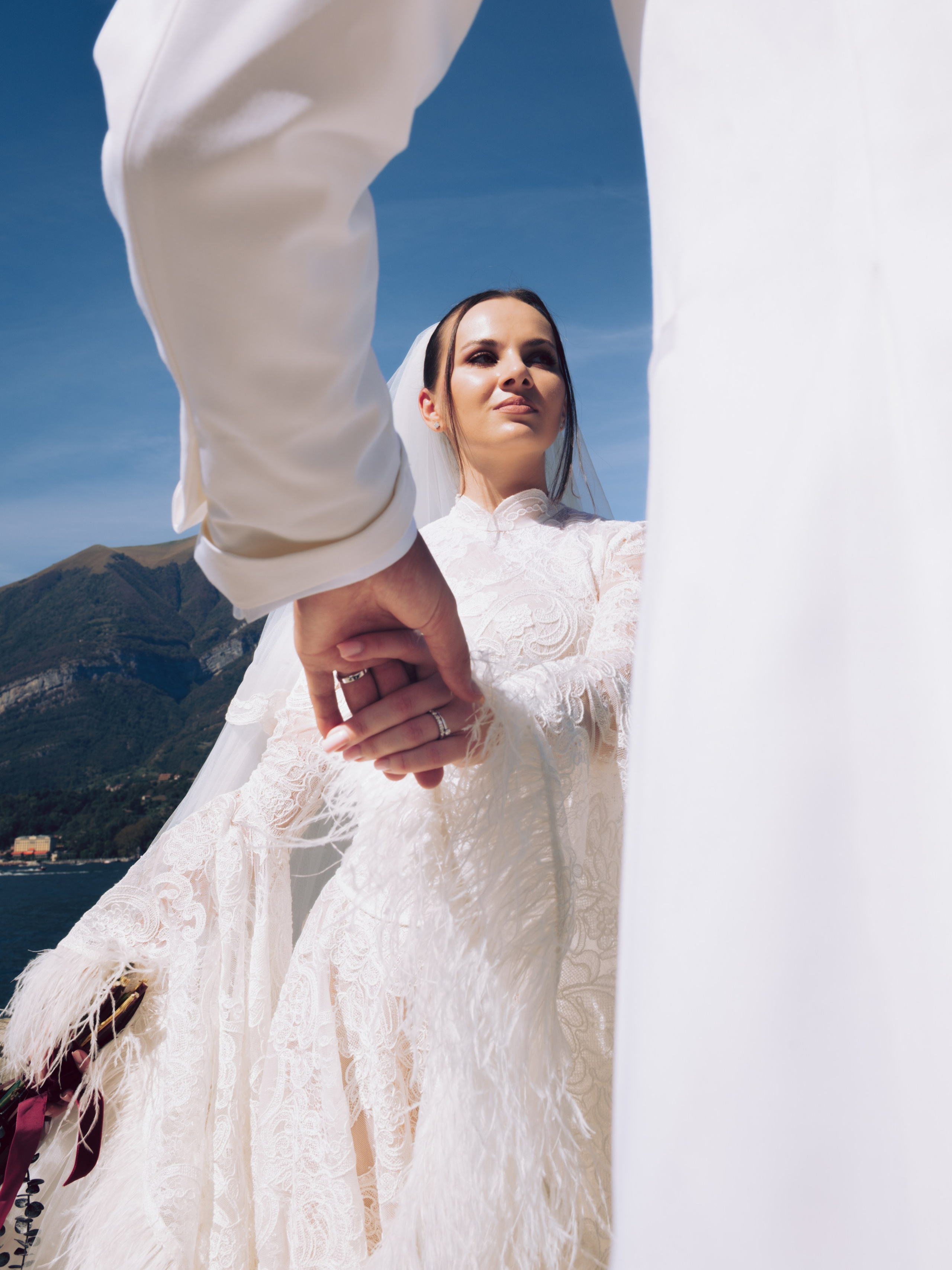 Wedding shoot at villa Melzi. AnaMilanoFoto | Couple & Wedding Photographer in Milan