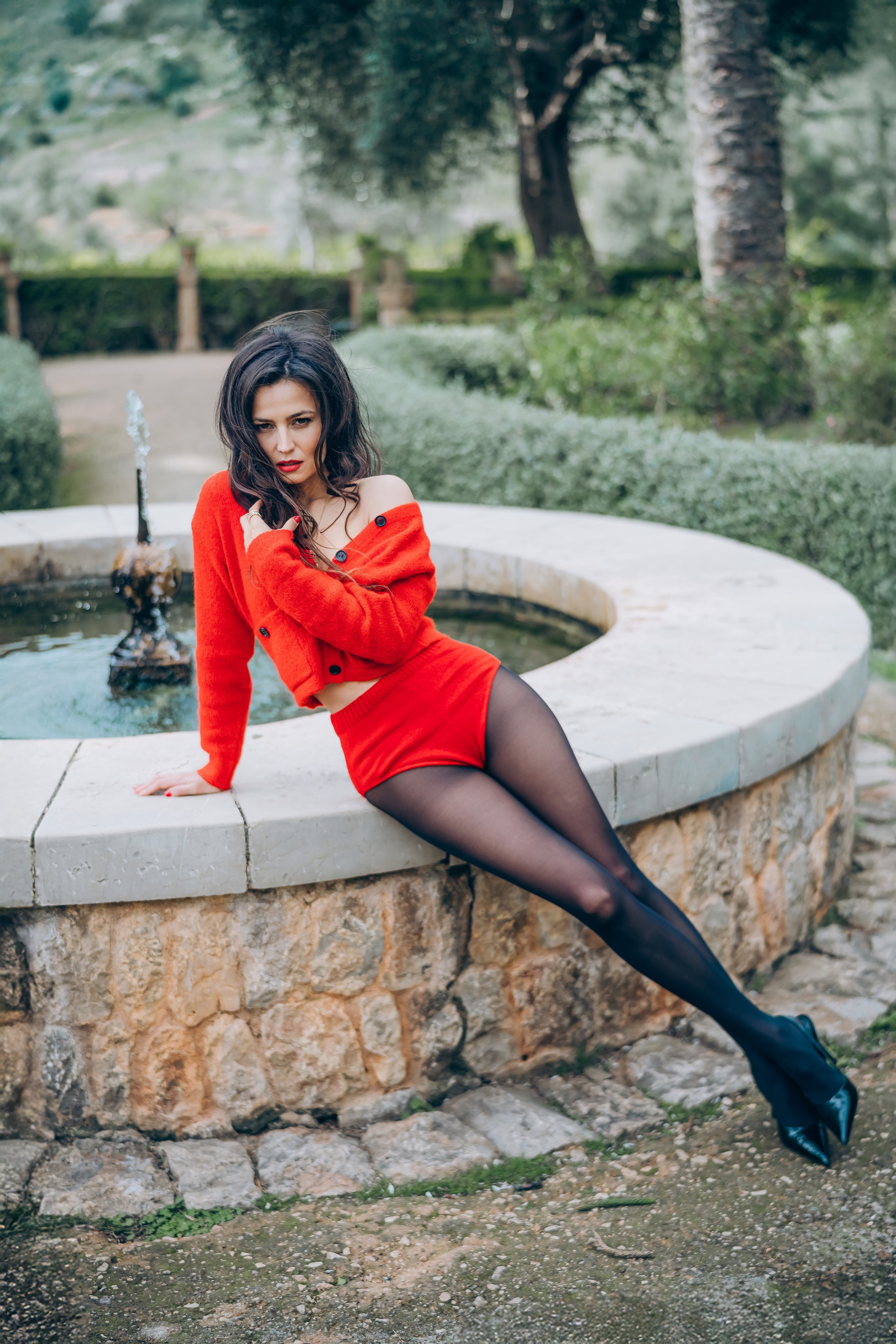 Lady in red. Fotógrafo en Palma de Mallorca