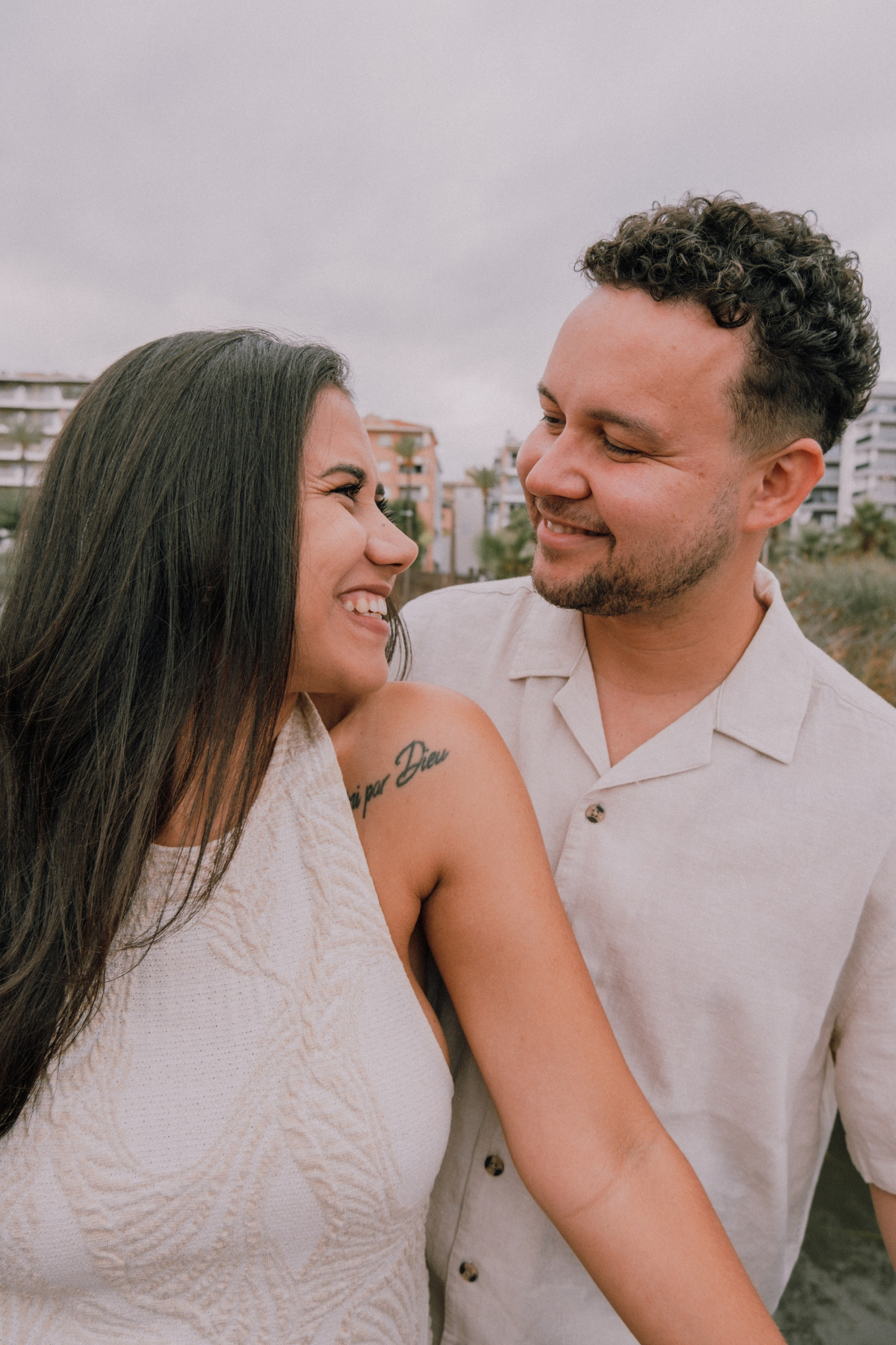 Семейная фотосессия на пляже. Профессиональная фотосъемка в Калафелле — Елена Медведева