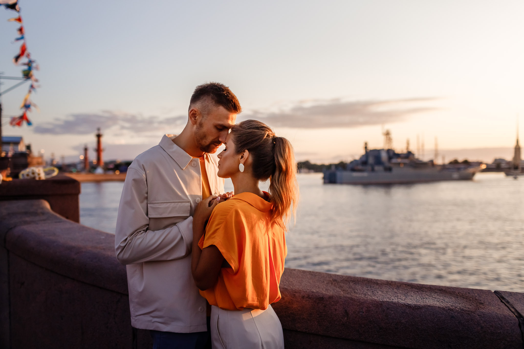 Love story in Saint Petersburg