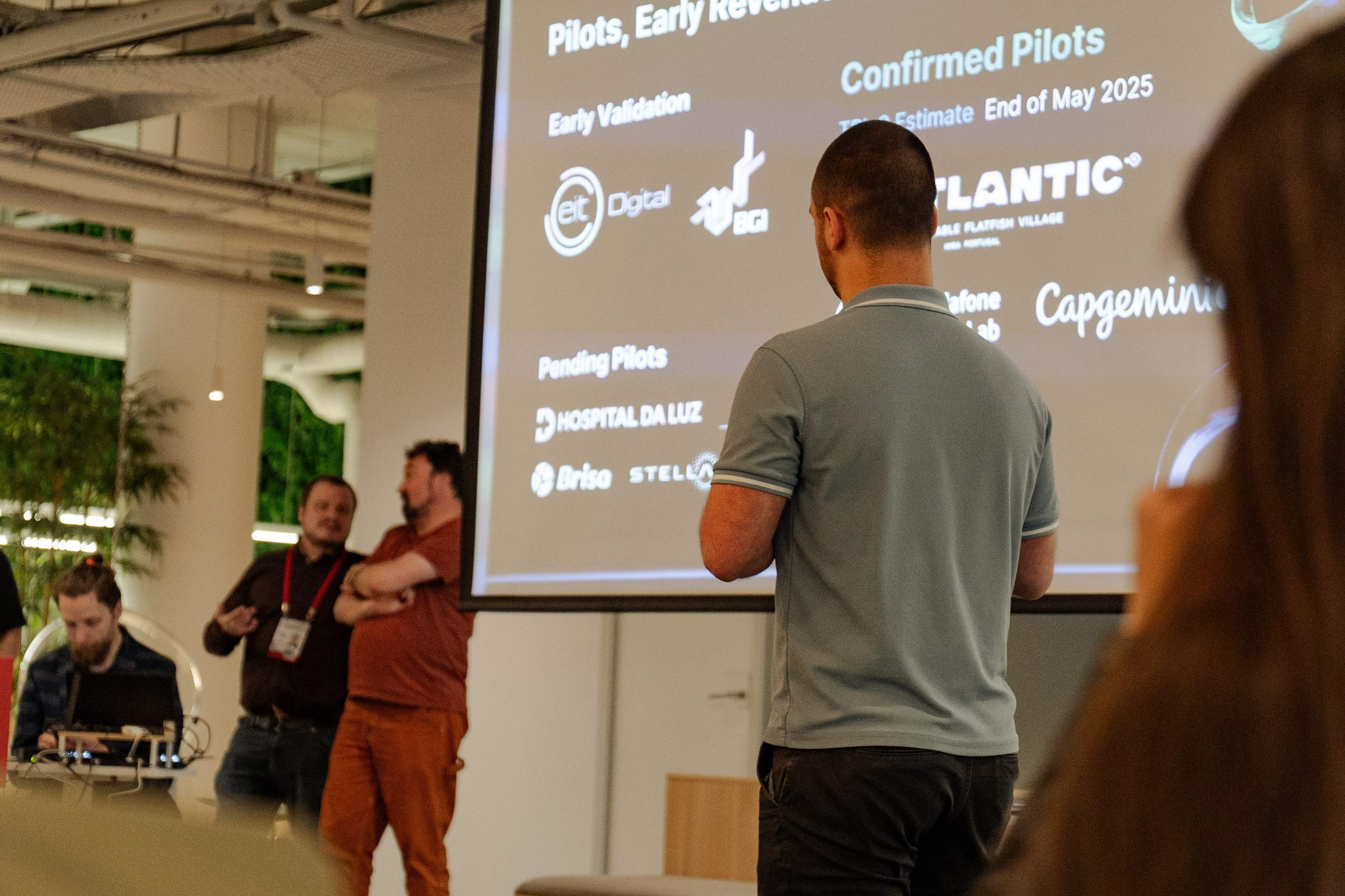 Idea Space: Pitch Day. Lisbon Event Photographer