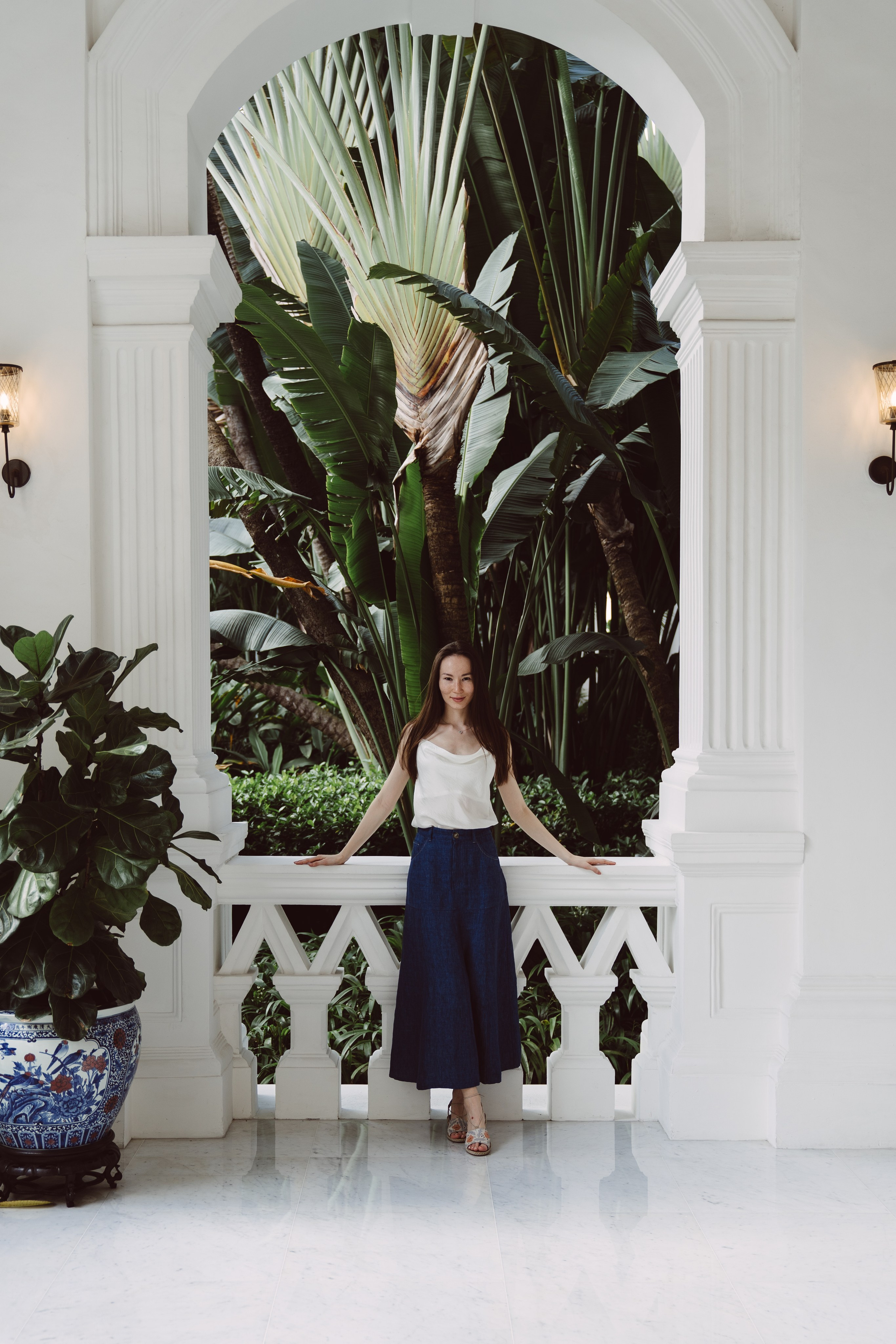 Love story. Dasha in Singapore