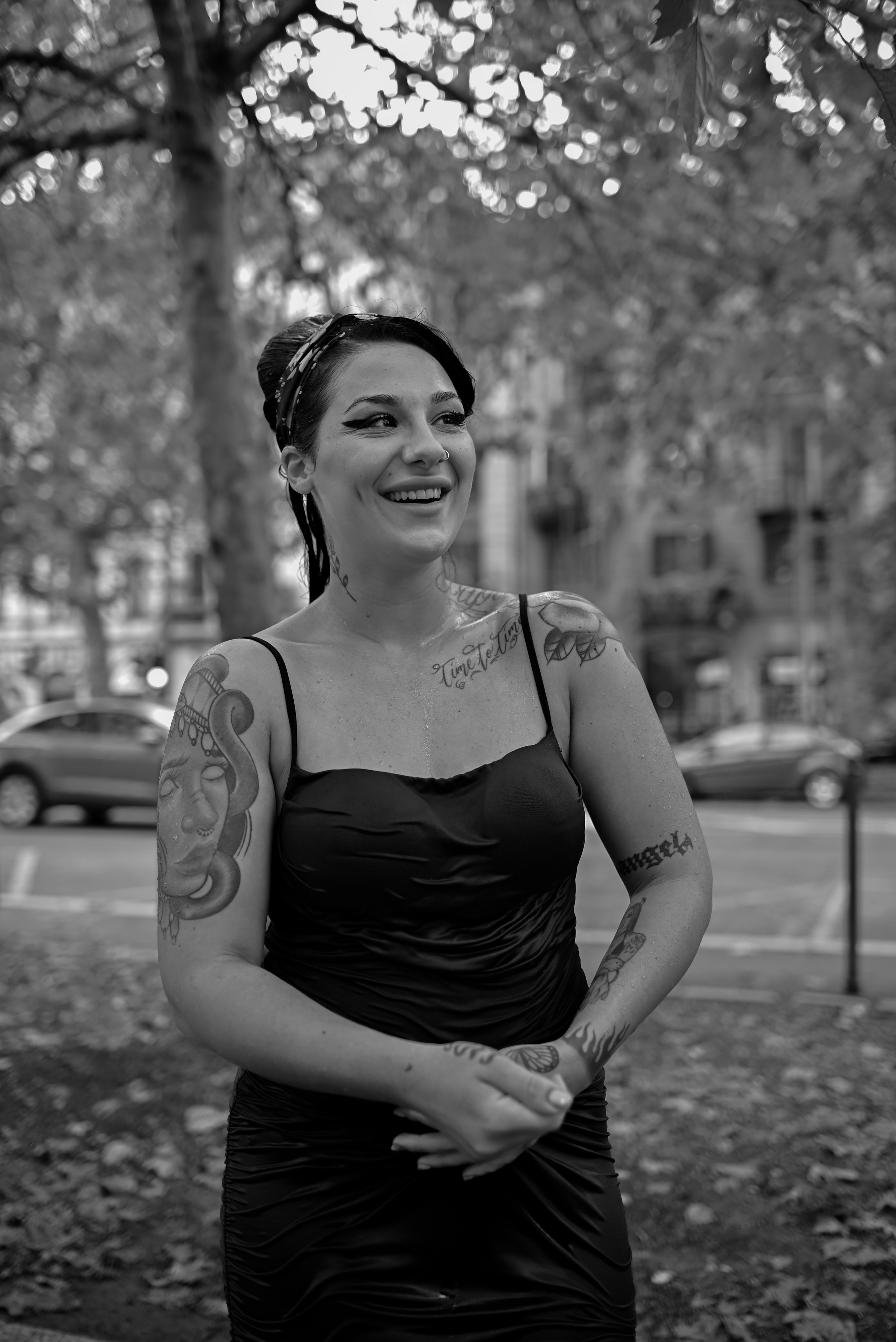 Scatti per far andare l’acqua di traverso all’ex