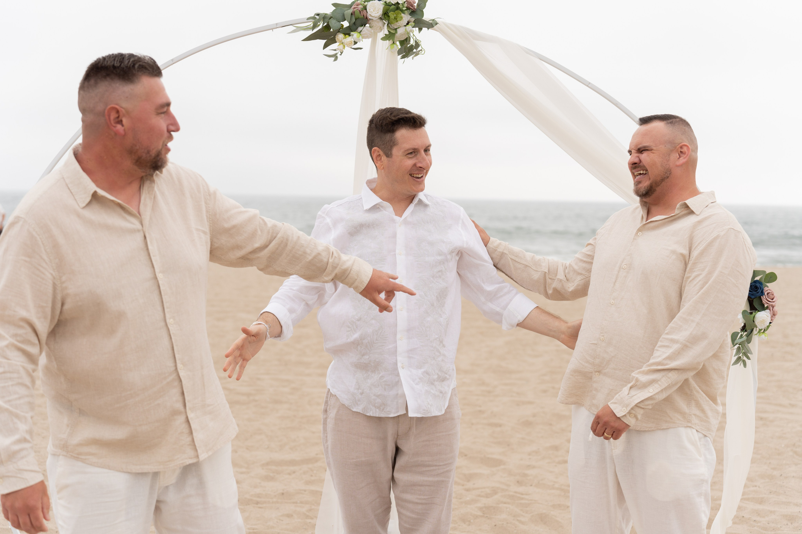 Santa Monica beach sunset elopement. Cinematic Wedding & Elopement Photography in Los Angeles | Inspired by Indie Film & Real Life