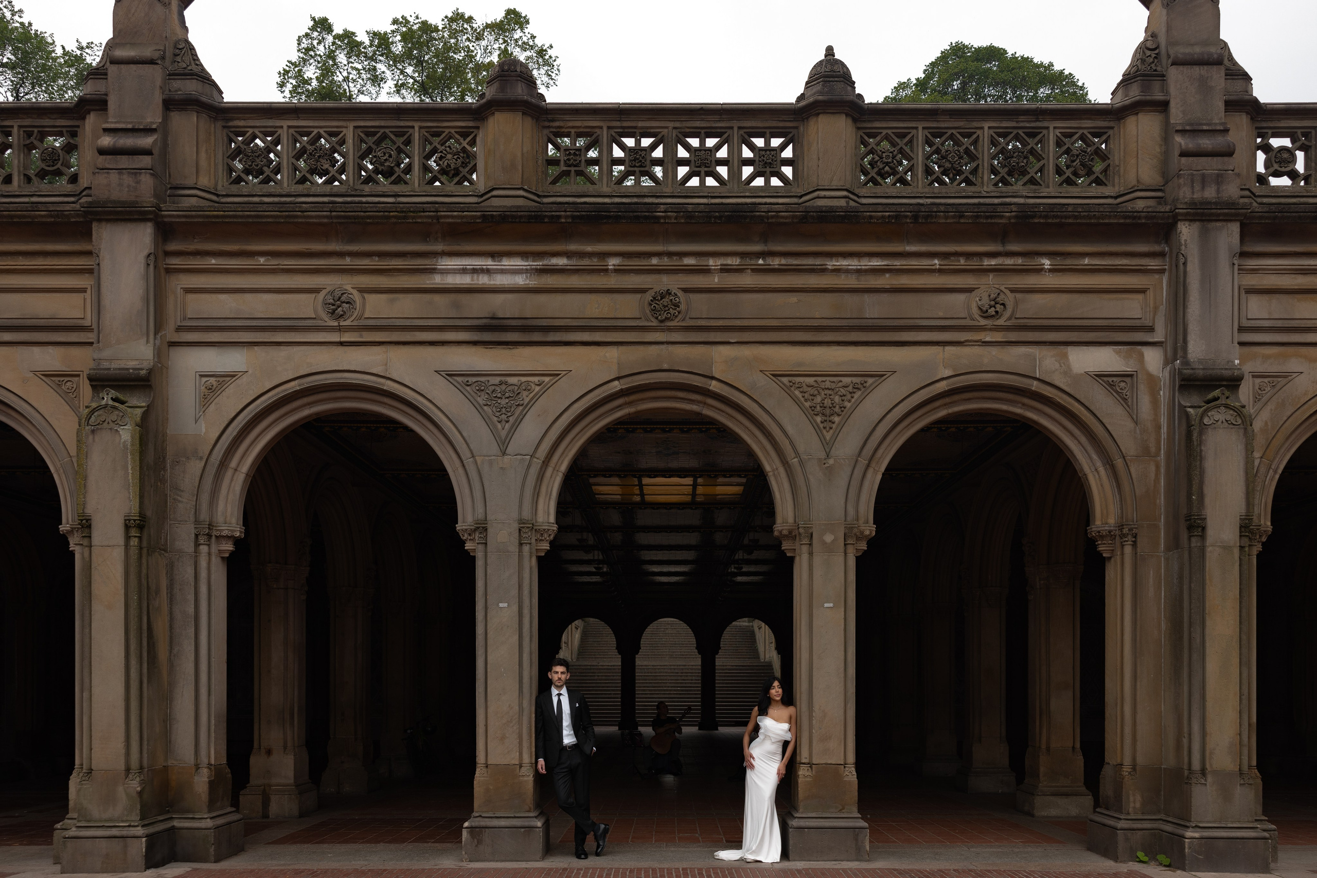 Engagement in Central Park. Photographer Anastasia Nagibina