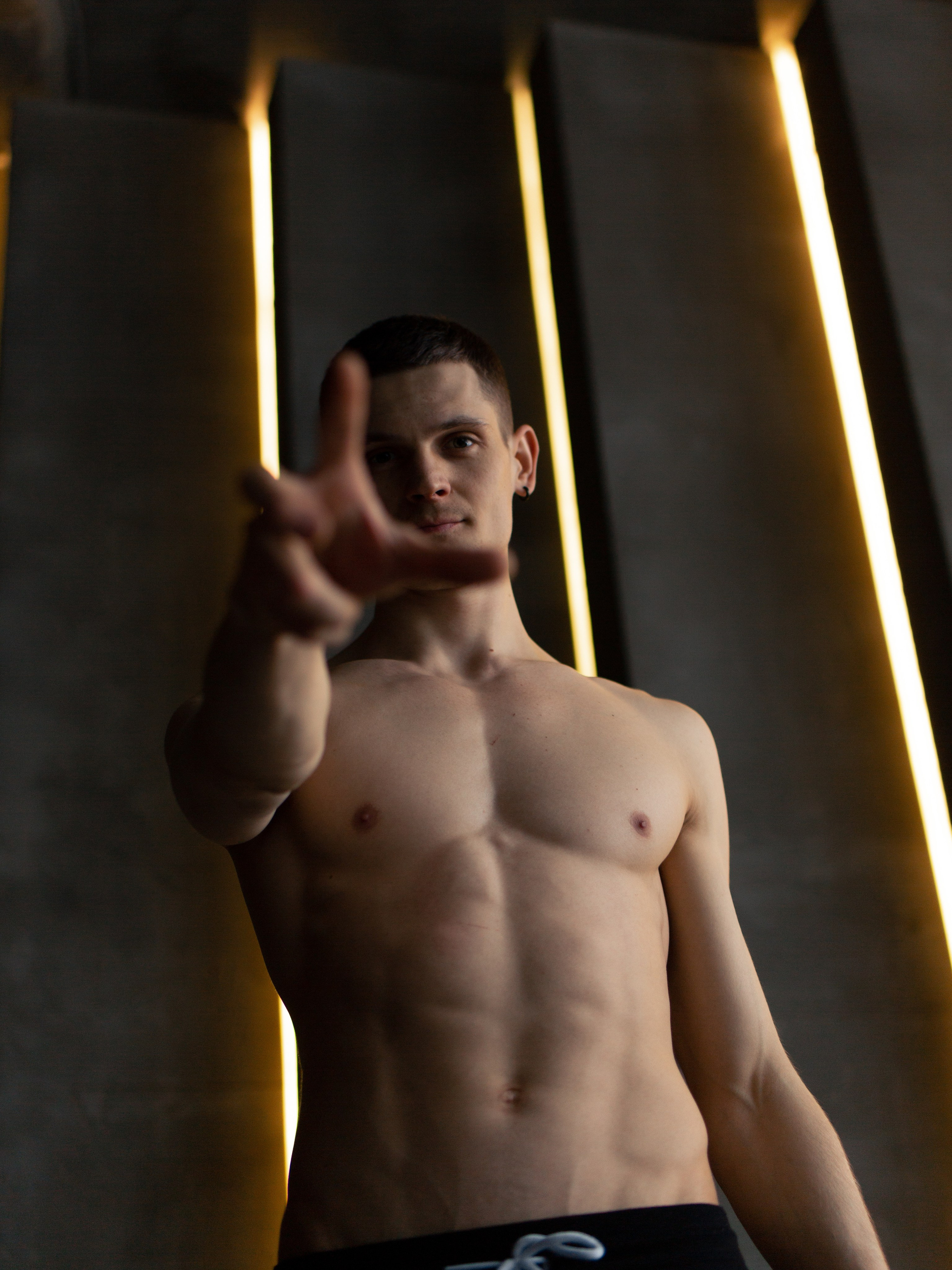 Sasha. Trainer. Photographer Vladmir Gladkov