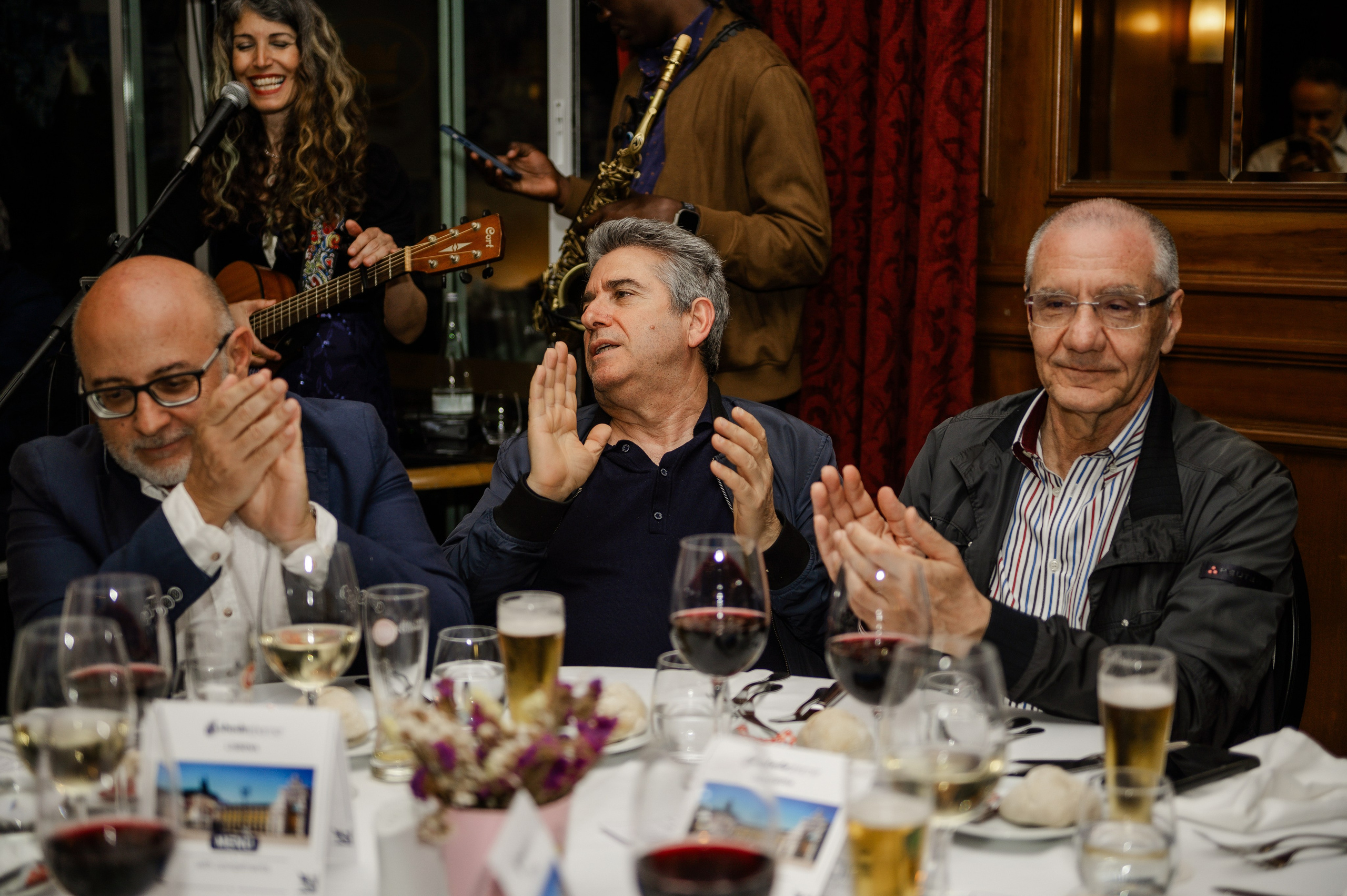 Corporate party at the restaurant — Pharma. Ваш фотограф в Лиссабоне — Анна Белова