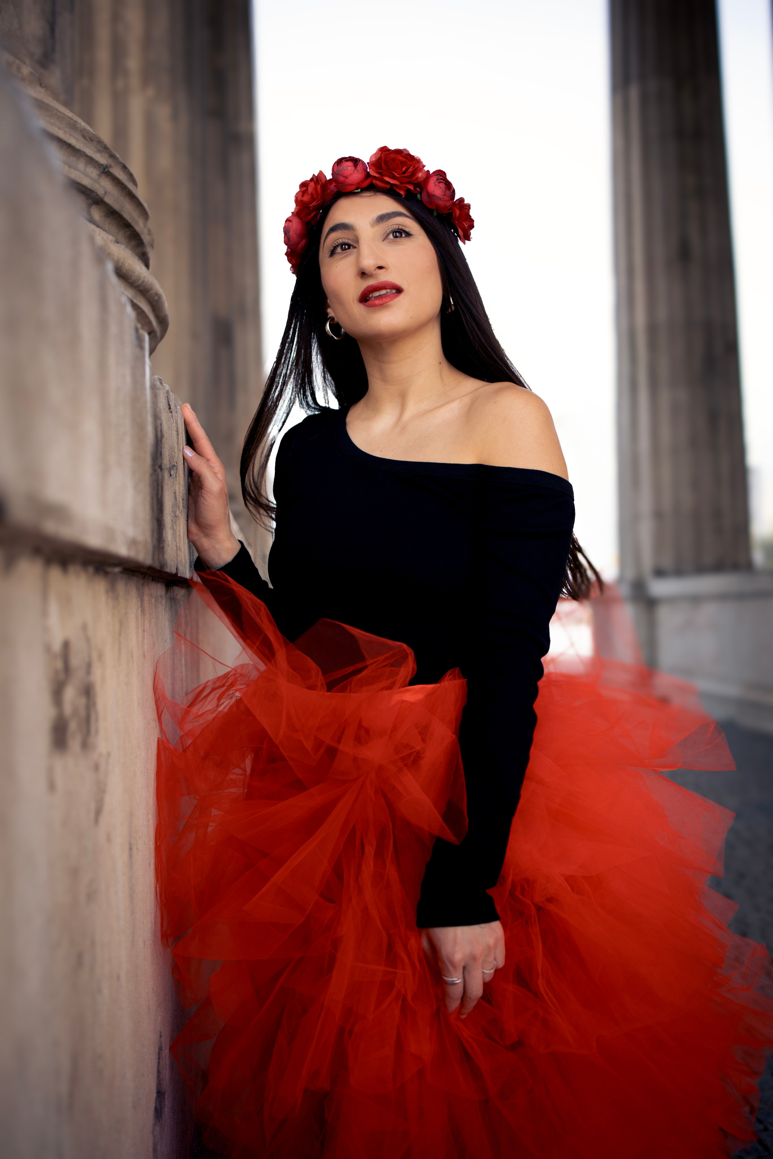 Long dresses shooting. Photographer in Munich