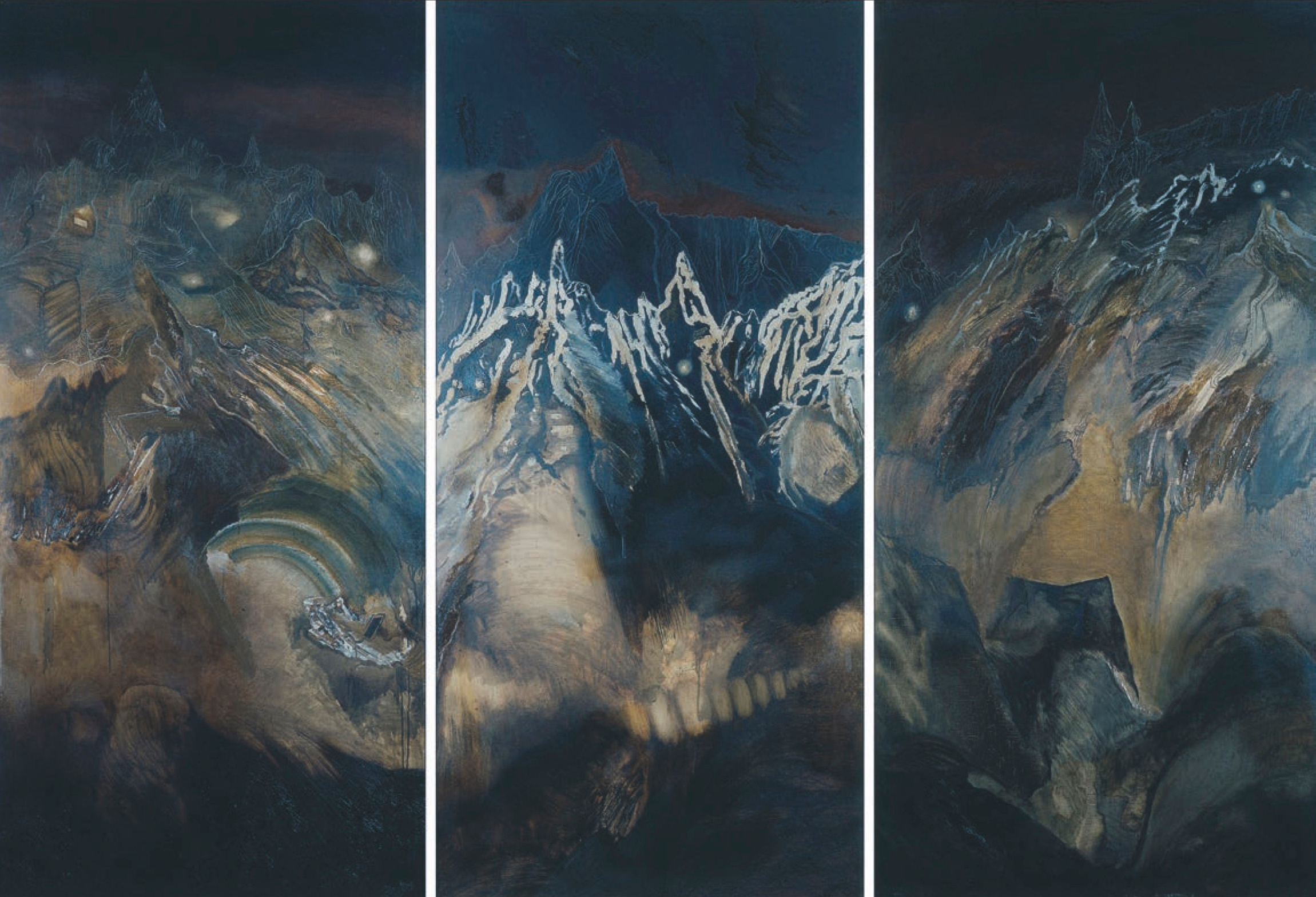 Wczesne prace, 1970 – 2000, rysunek, malarstwo, Andrzej Strumiłło, Andrzej Strumillo, cykl Mandala, polska sztuka współczesna, polski artysta, sztuka współczesna we współczesnej Polsce, współcześni polscy artyści, najlepsi polscy malarze, najlepsi polscy artyści, znani polscy artyści,