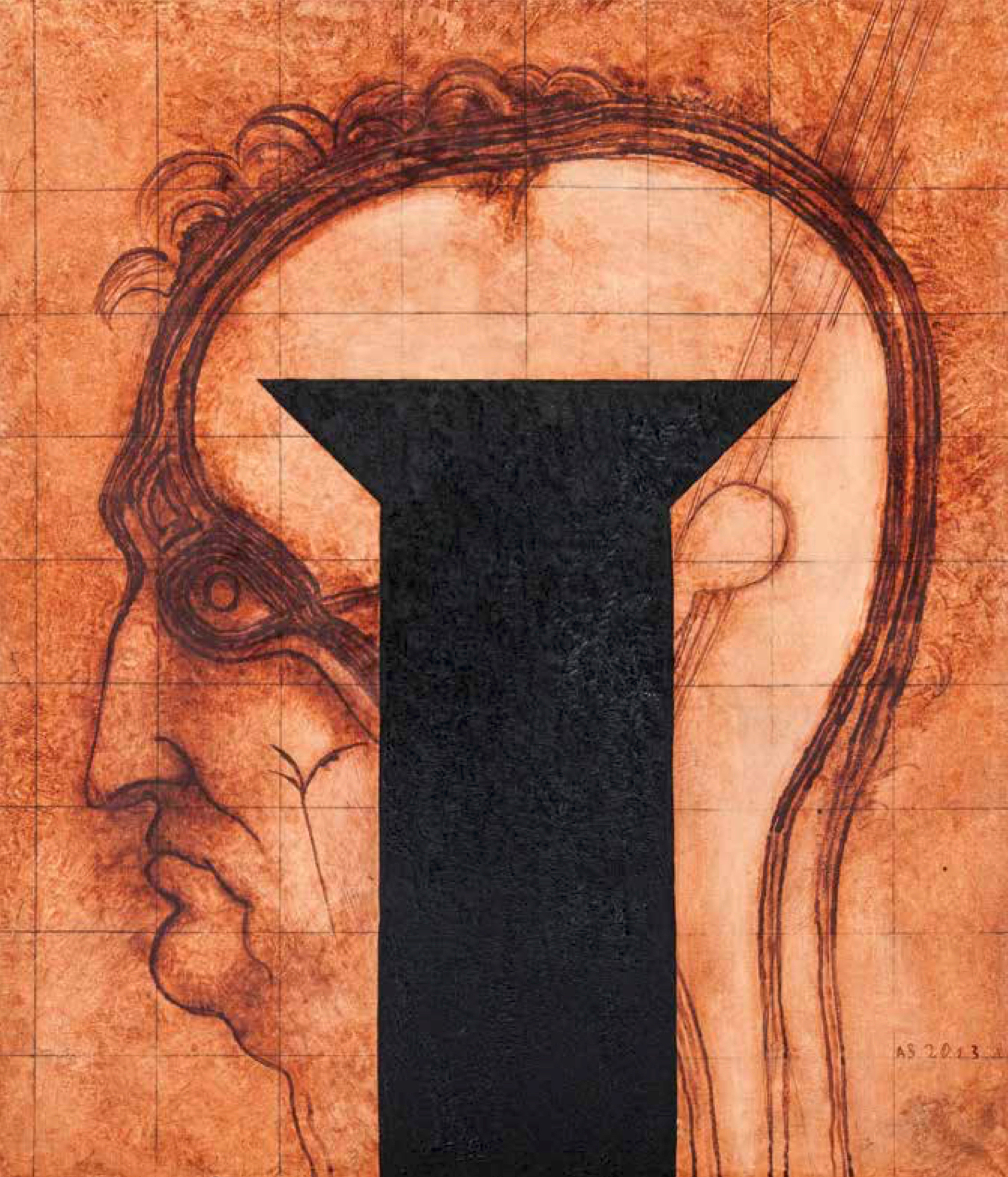 “Heads”, "Head", painting, Andrzej Strumiłło, Andrzej Strumillo, Heads series, polish contemporary art, polish artist, contemporary art in modern Poland, contemporary polish artists, best polish painters, best polish artists, famous polish artists,