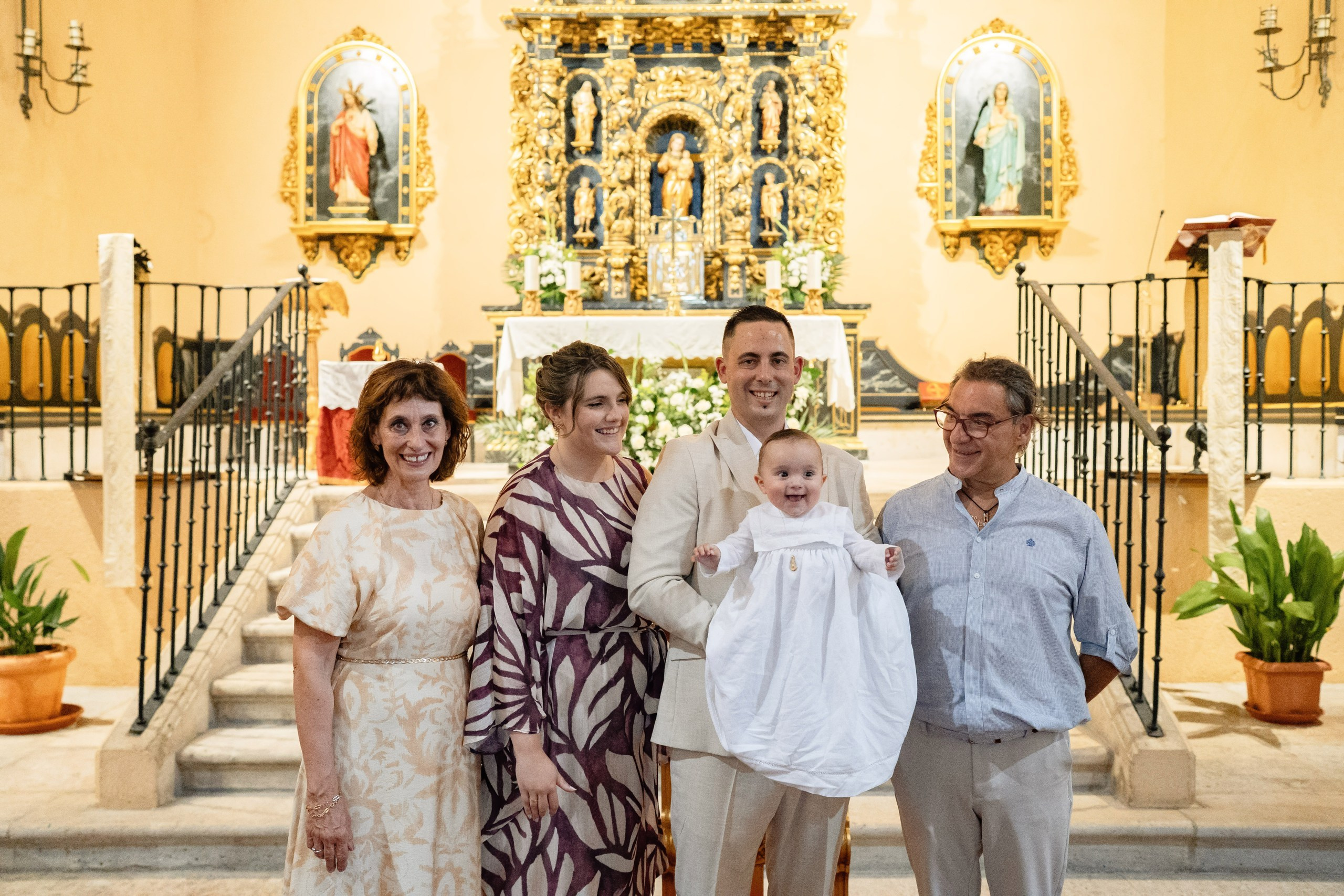 Baptism of Roque. Madrid Photographer for Proposals, Engagements & Families | Anya Petrova