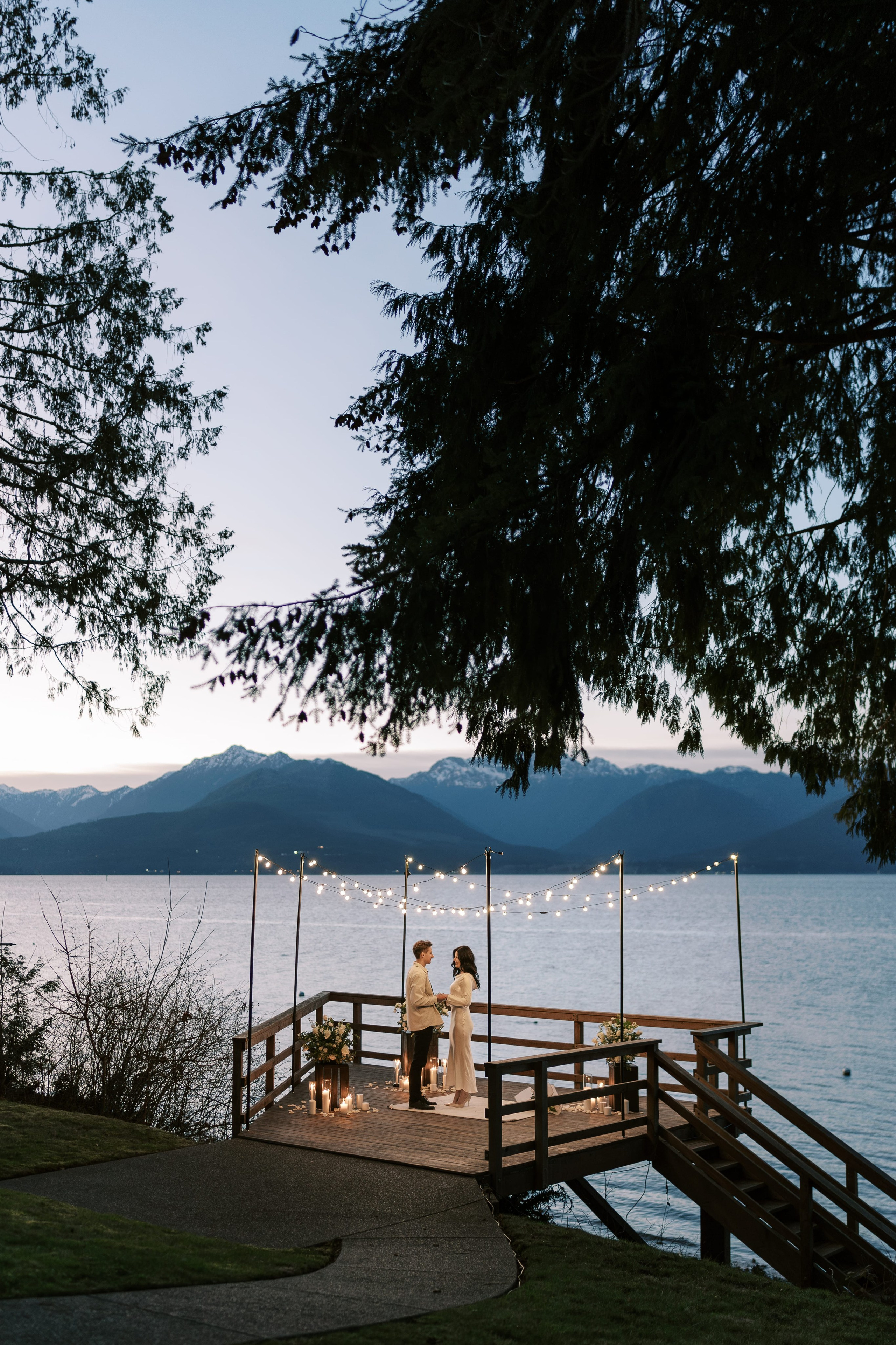 Proposal. January 2025. Seabeck, Washington State. EVAN ARISTOV WEDDING PHOTOGRAPHY — Seattle Wedding Photographer
