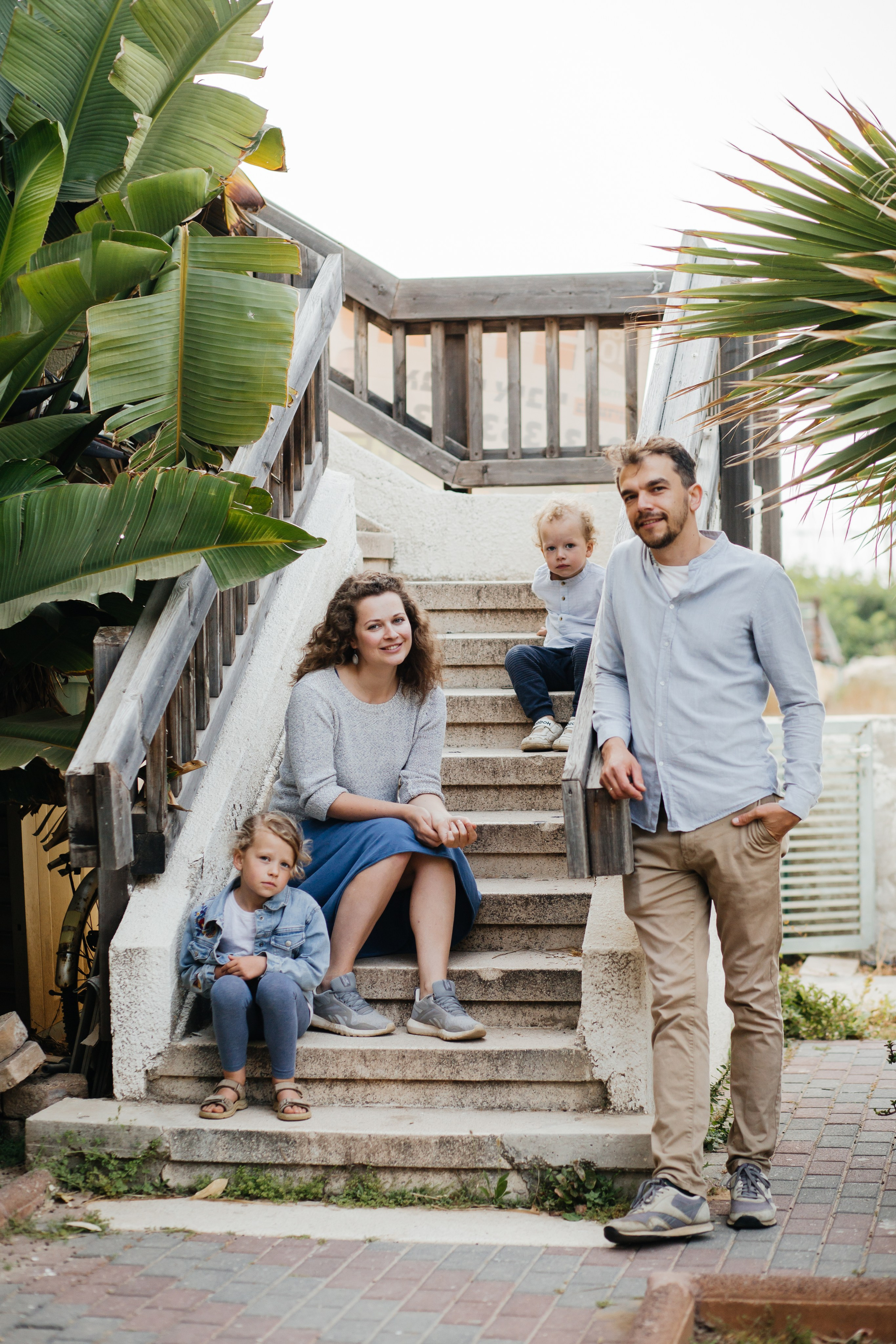 Bat Galim. Family photographer in Israel