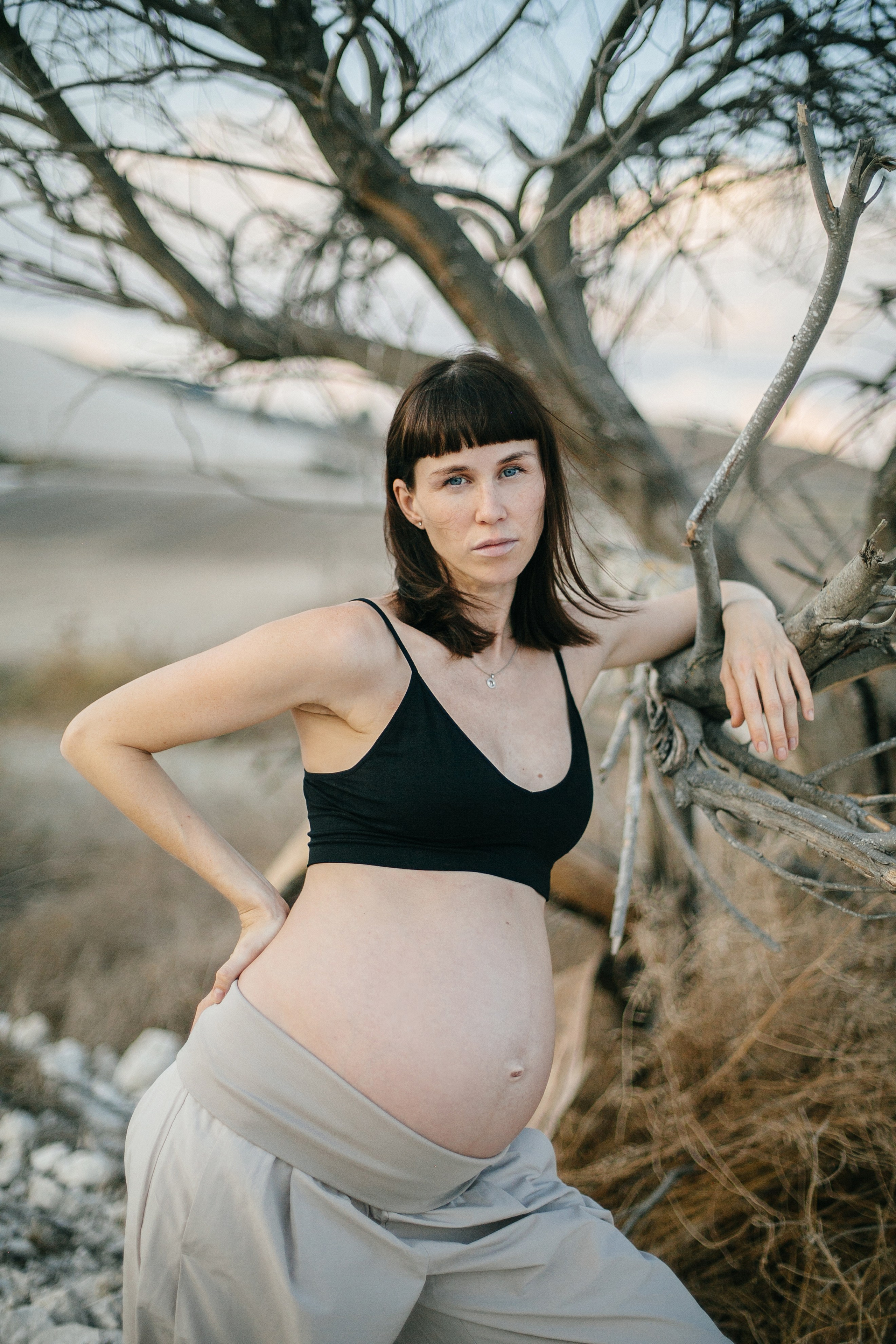 Kiryat Tivon field. Family photographer in Israel
