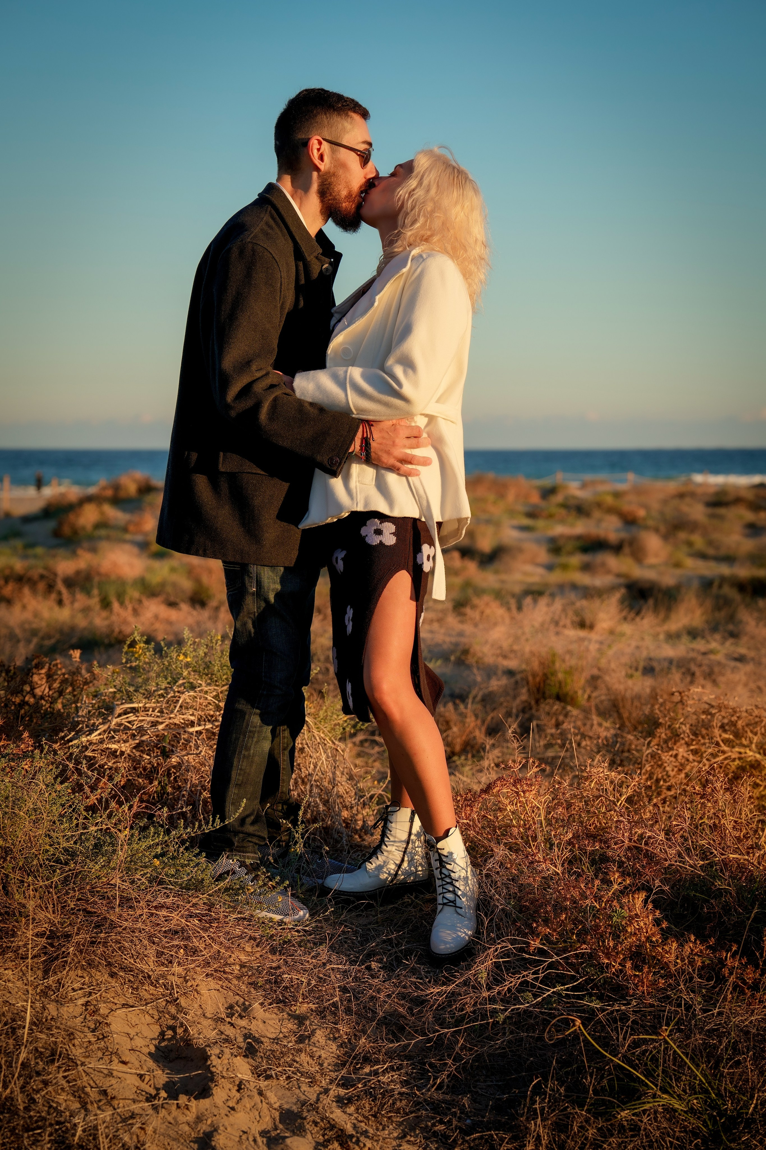 OLENA Y VASY. Fotógrafa Olena Petryk. Realizo sesiones de fotos en Puerto de Sagunto