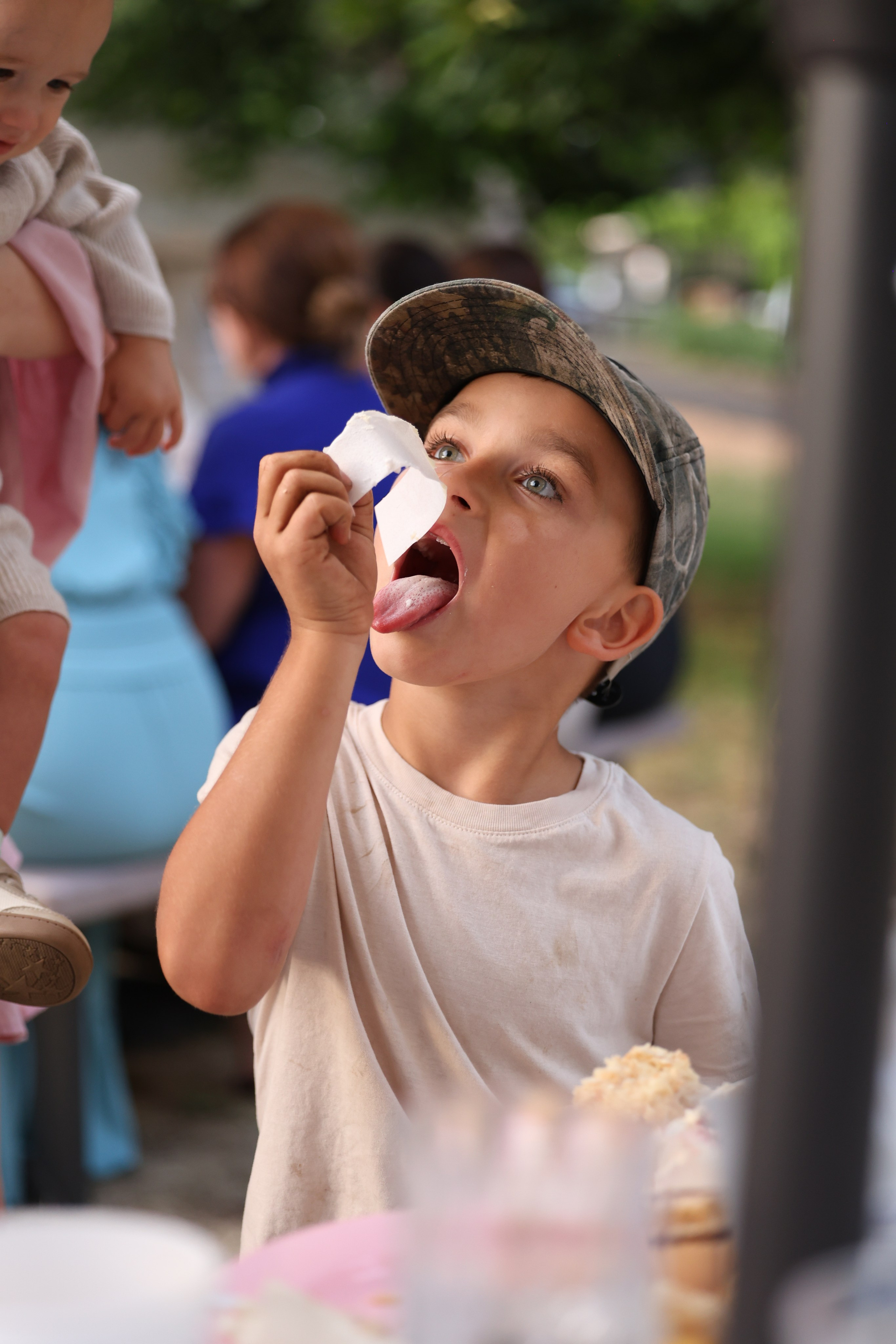 Natasha’s baby shower 6-24-25. Smirna Christian Church